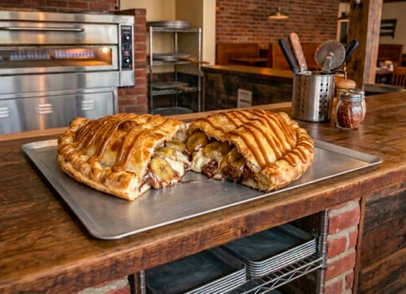 The Dolce Banana Calzone (14"/8 slices)