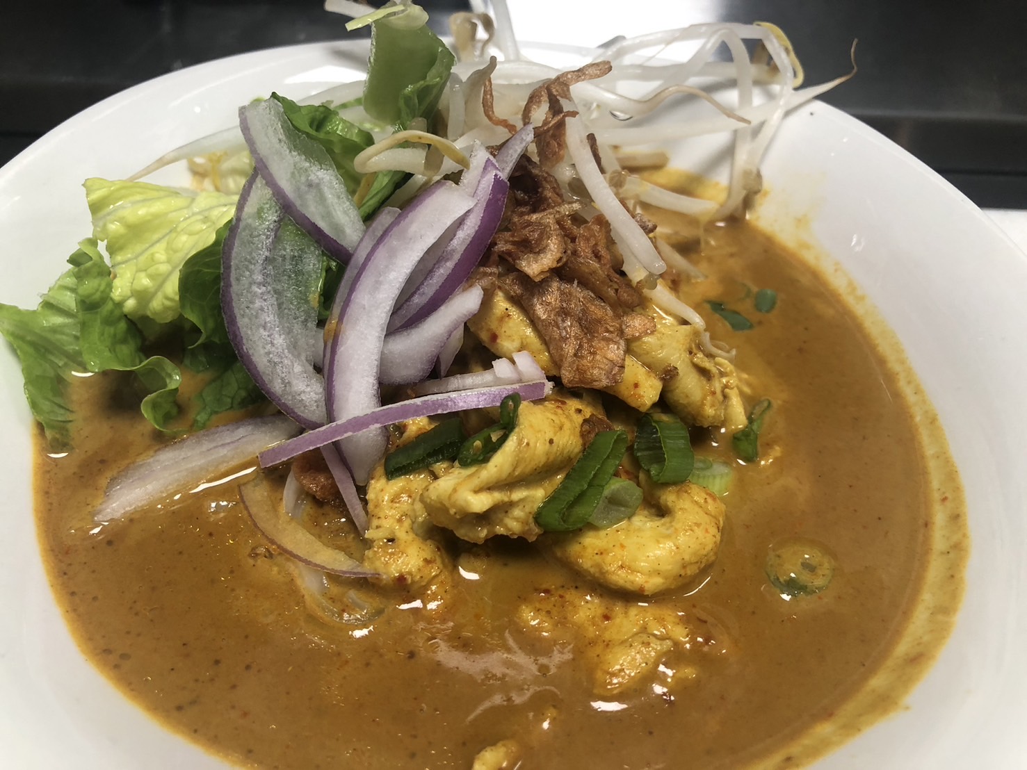 Thai Curry Noodle (Kuay-Tiew Gang) *