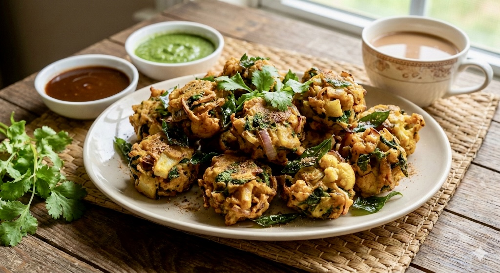 Vegan Mixed Vegetable Pakora