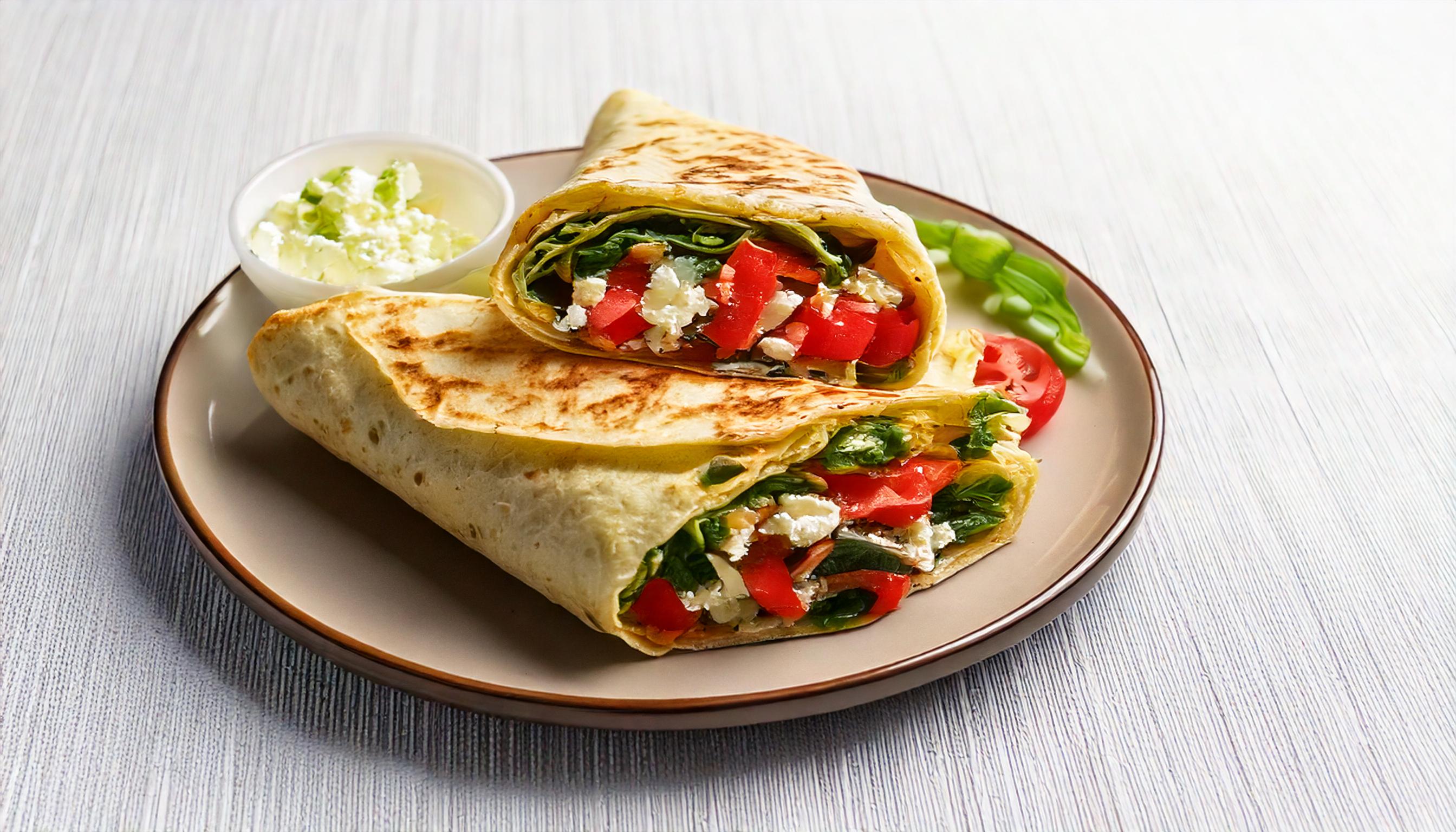 GREEK BREAKFAST BURRITO