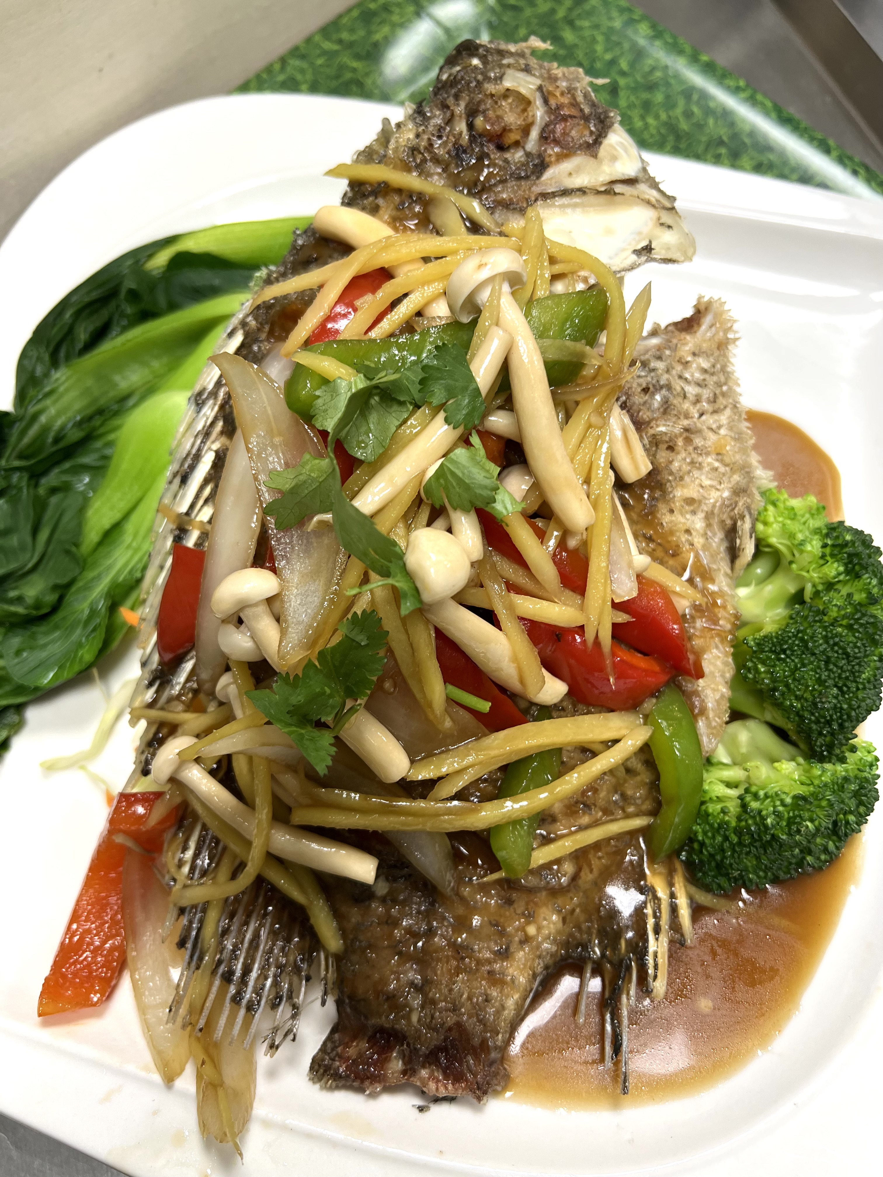 Ginger Tilapia