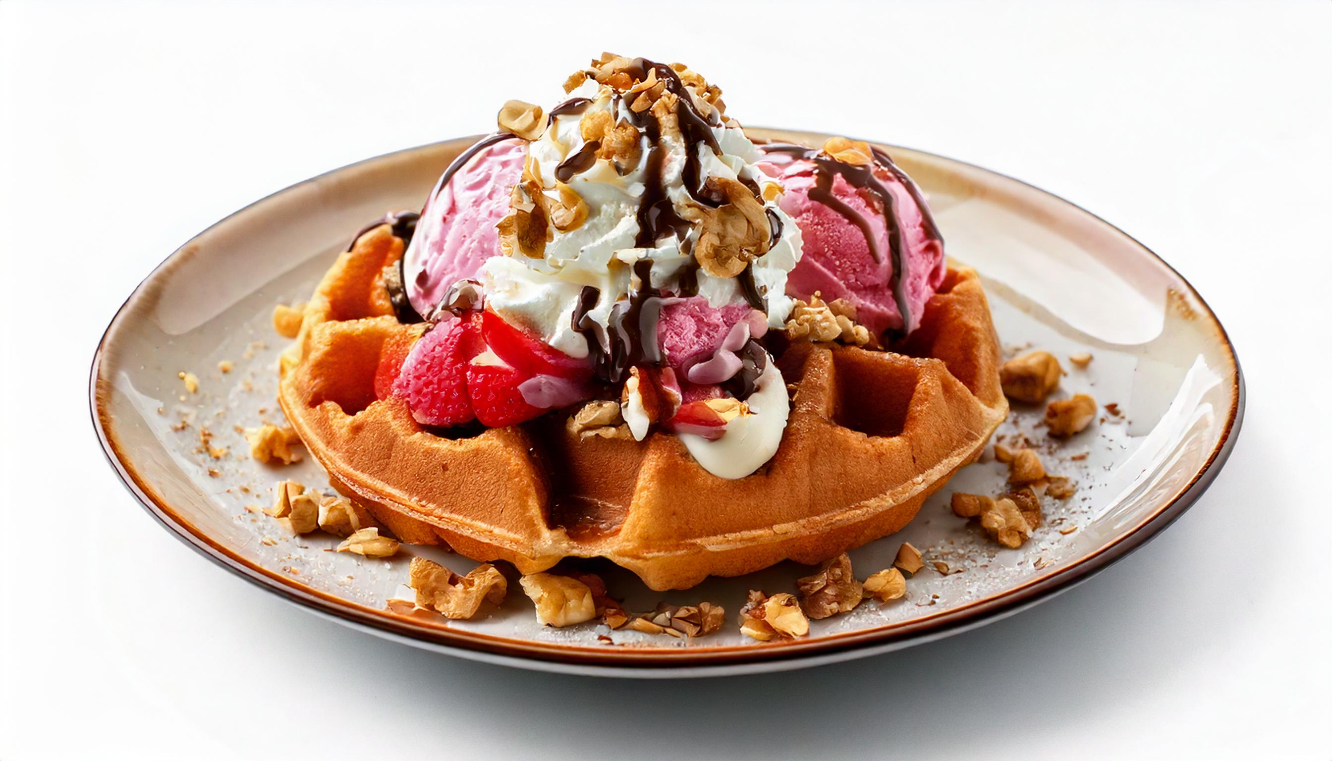 Waffle Sundae