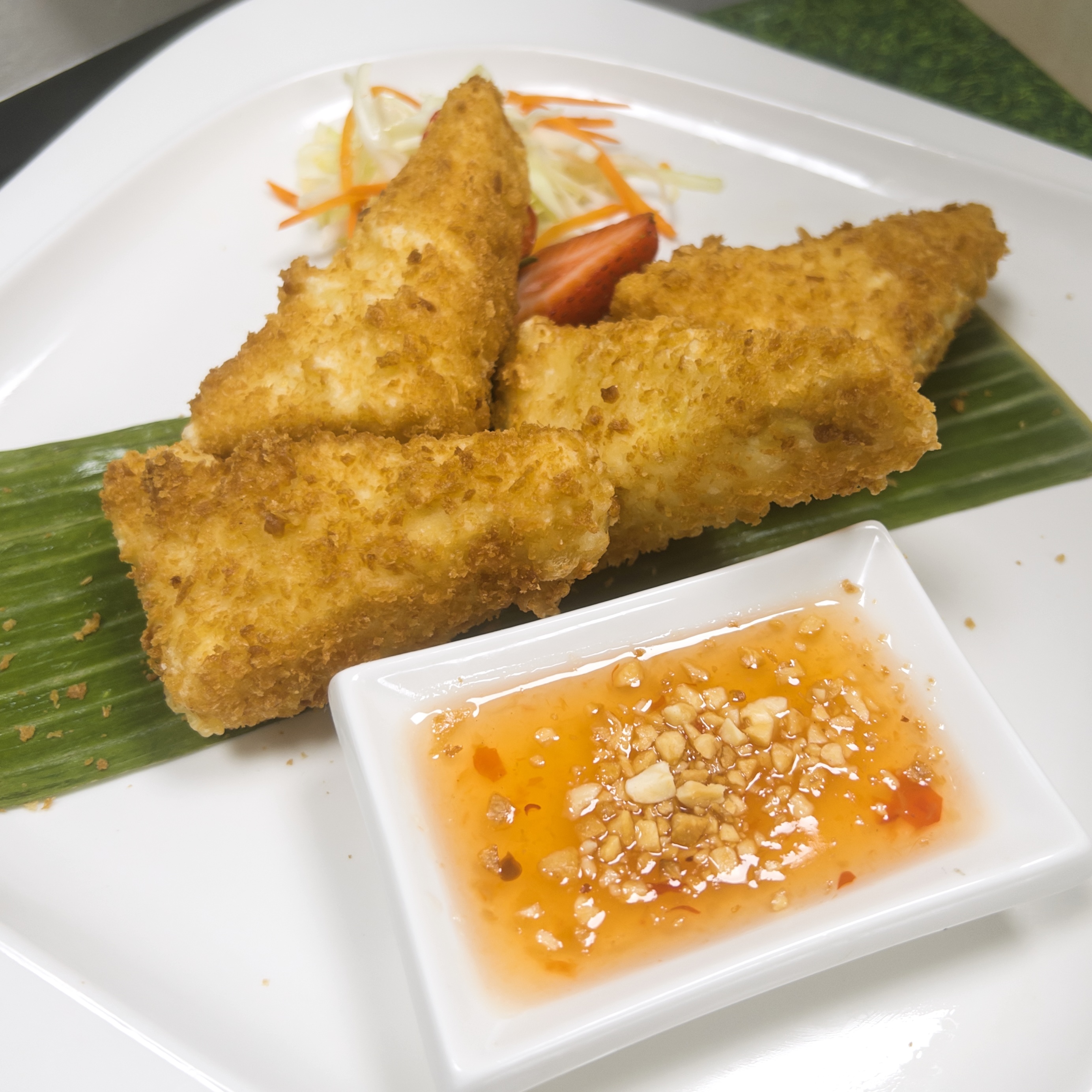 Fried tofu