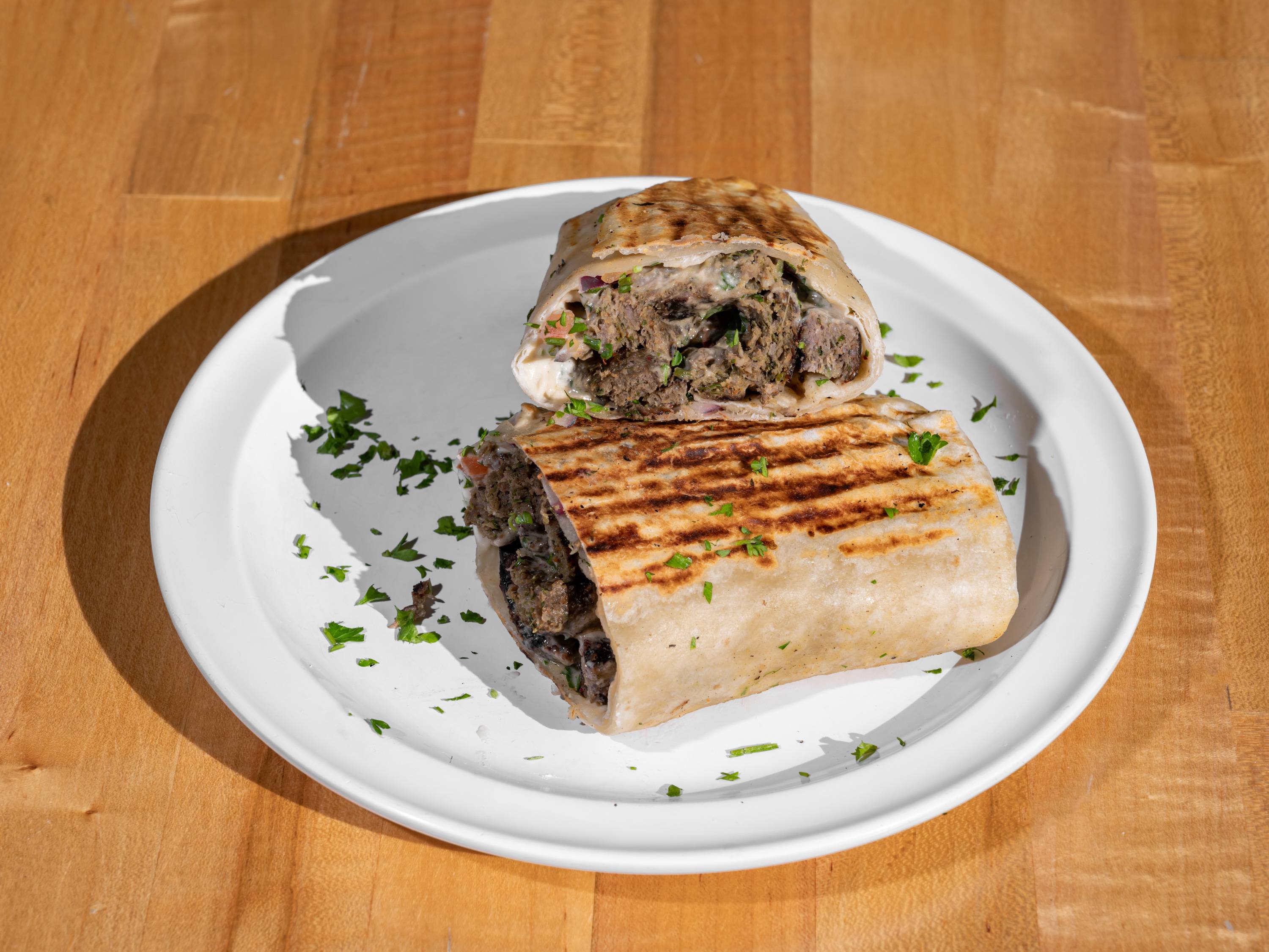 Kafta Kabob Sandwich