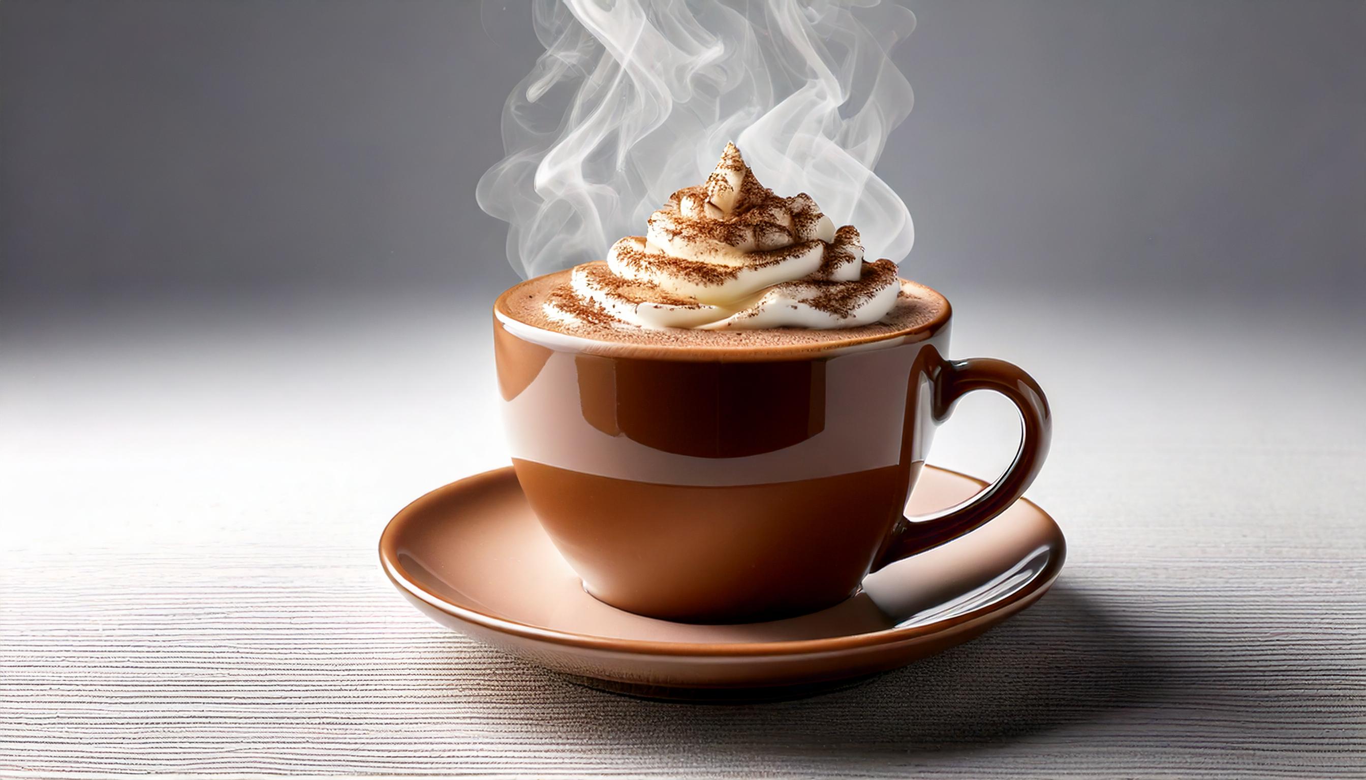 HOT CHOCOLATE with Whipped Cream