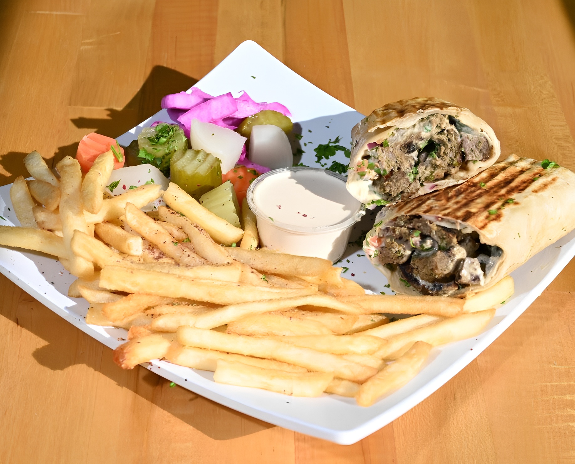 Kafta Kabob Meal
