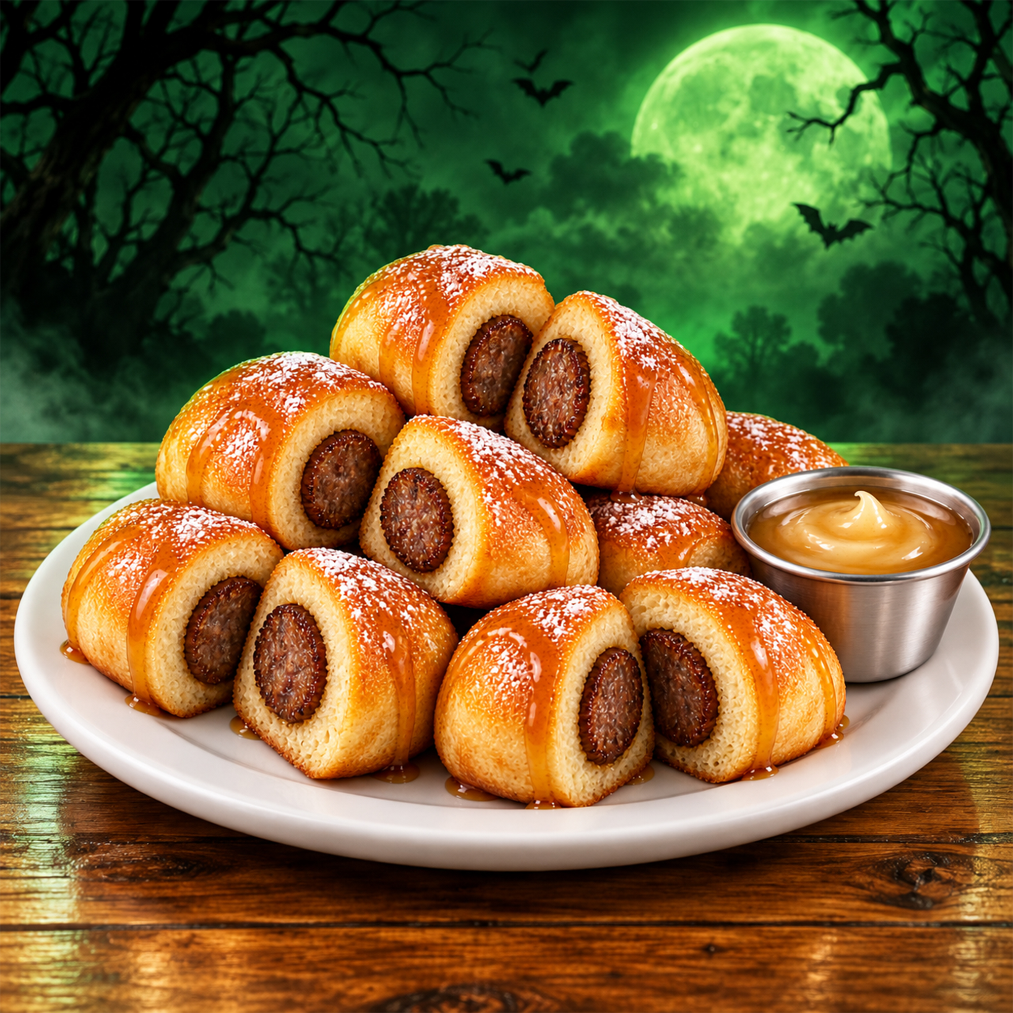 Maple Butter Pigs in a Blanket (October Special)