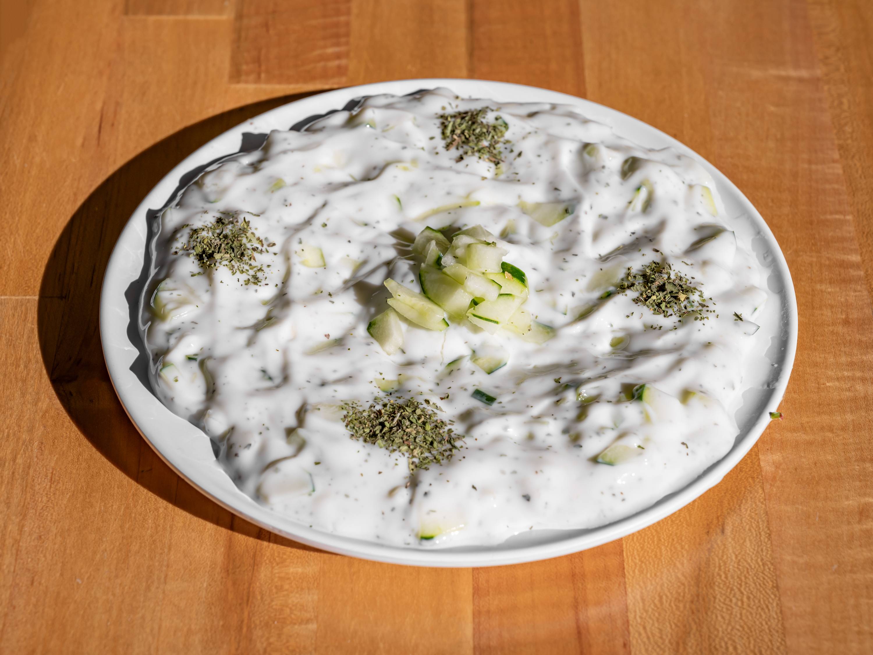 Yogurt + Cucumber Salad