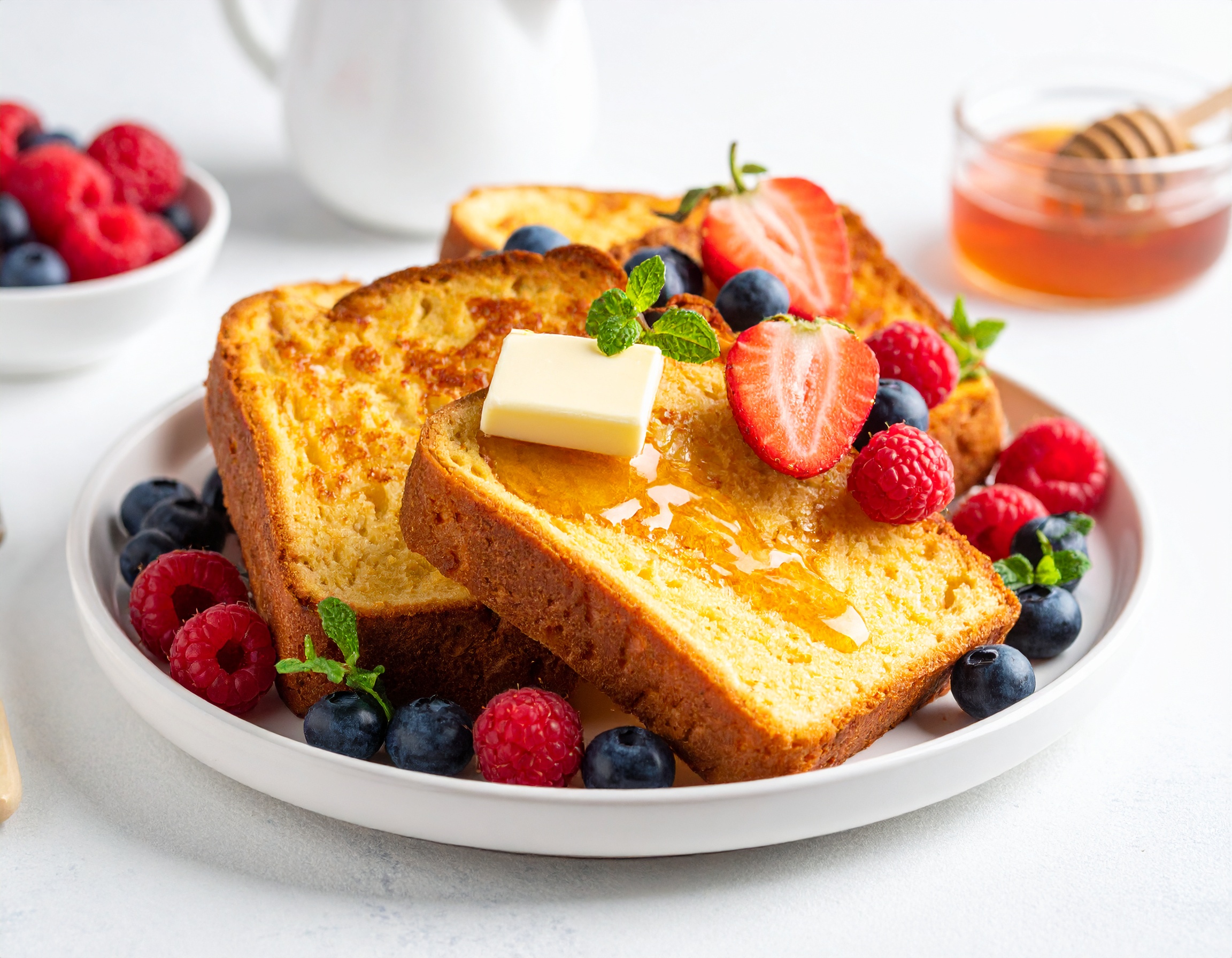 Lemon Pound Cake French Toast