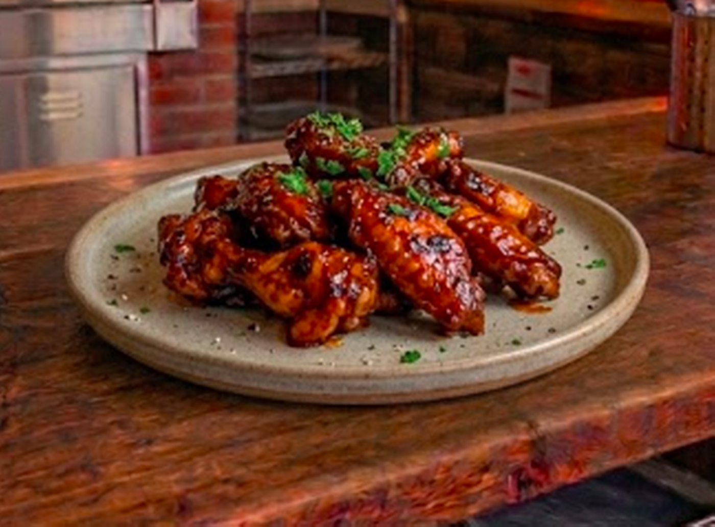 BBQ Sauce Wings