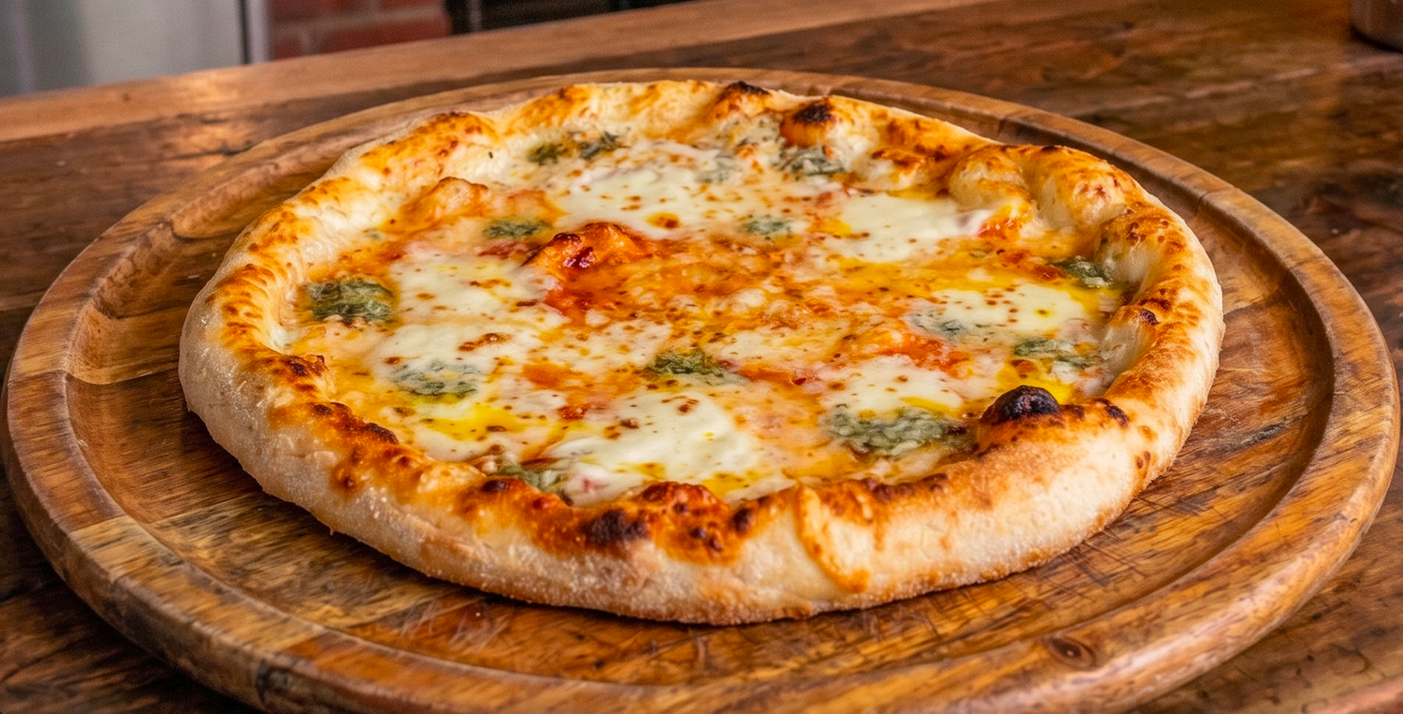 Quattro Formaggi (14"/8 slices)