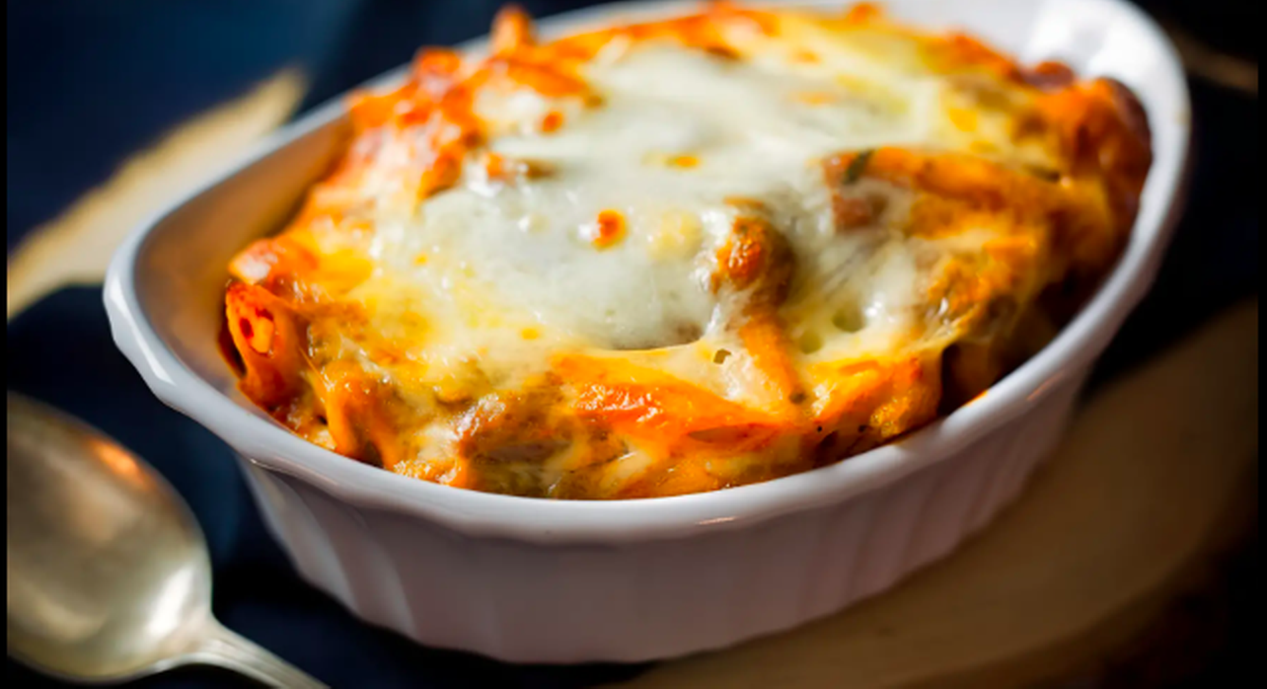 Baked Penne Alfredo