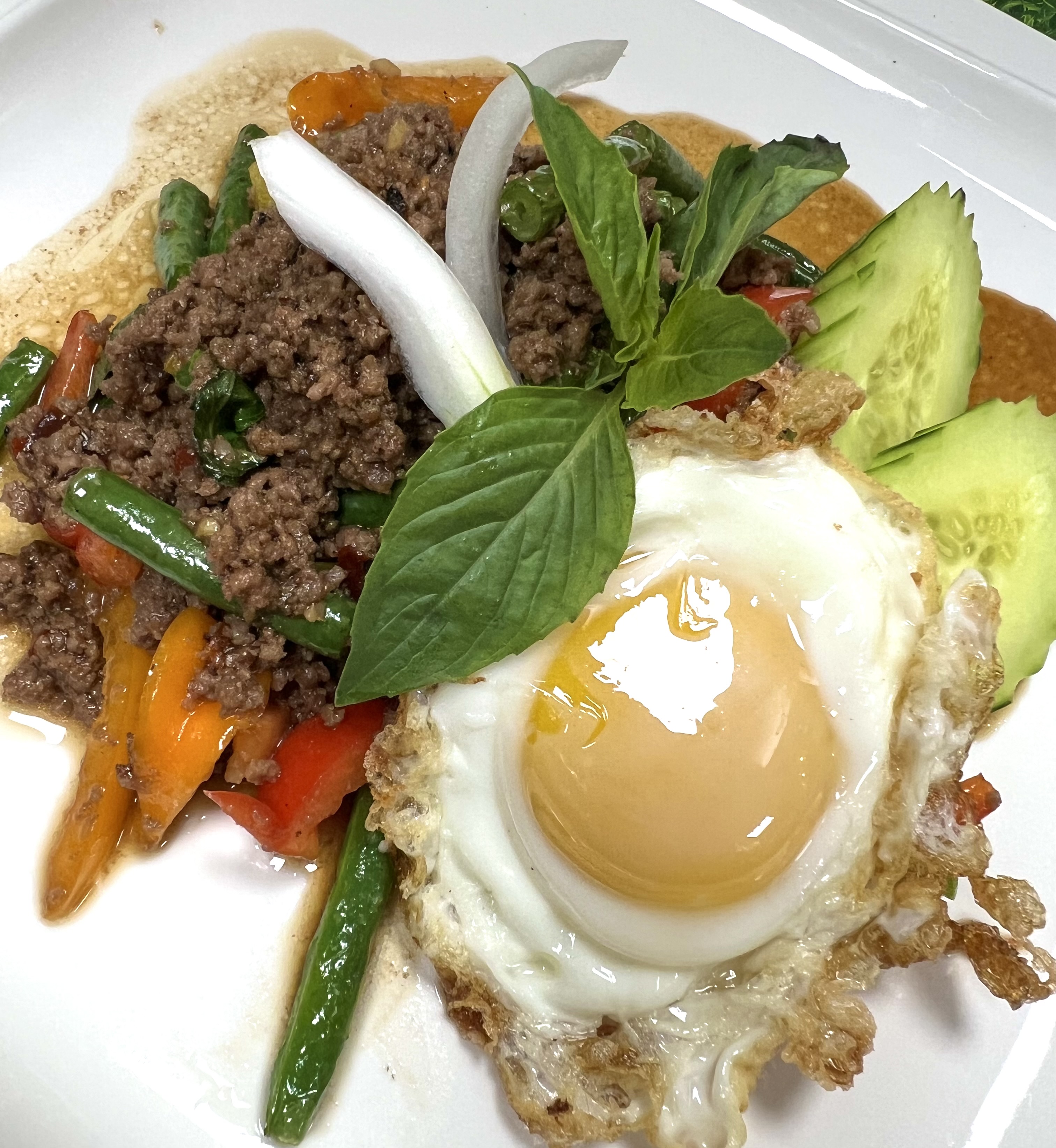 Ground Beef Thai Basil (Pad Ka-pow) *