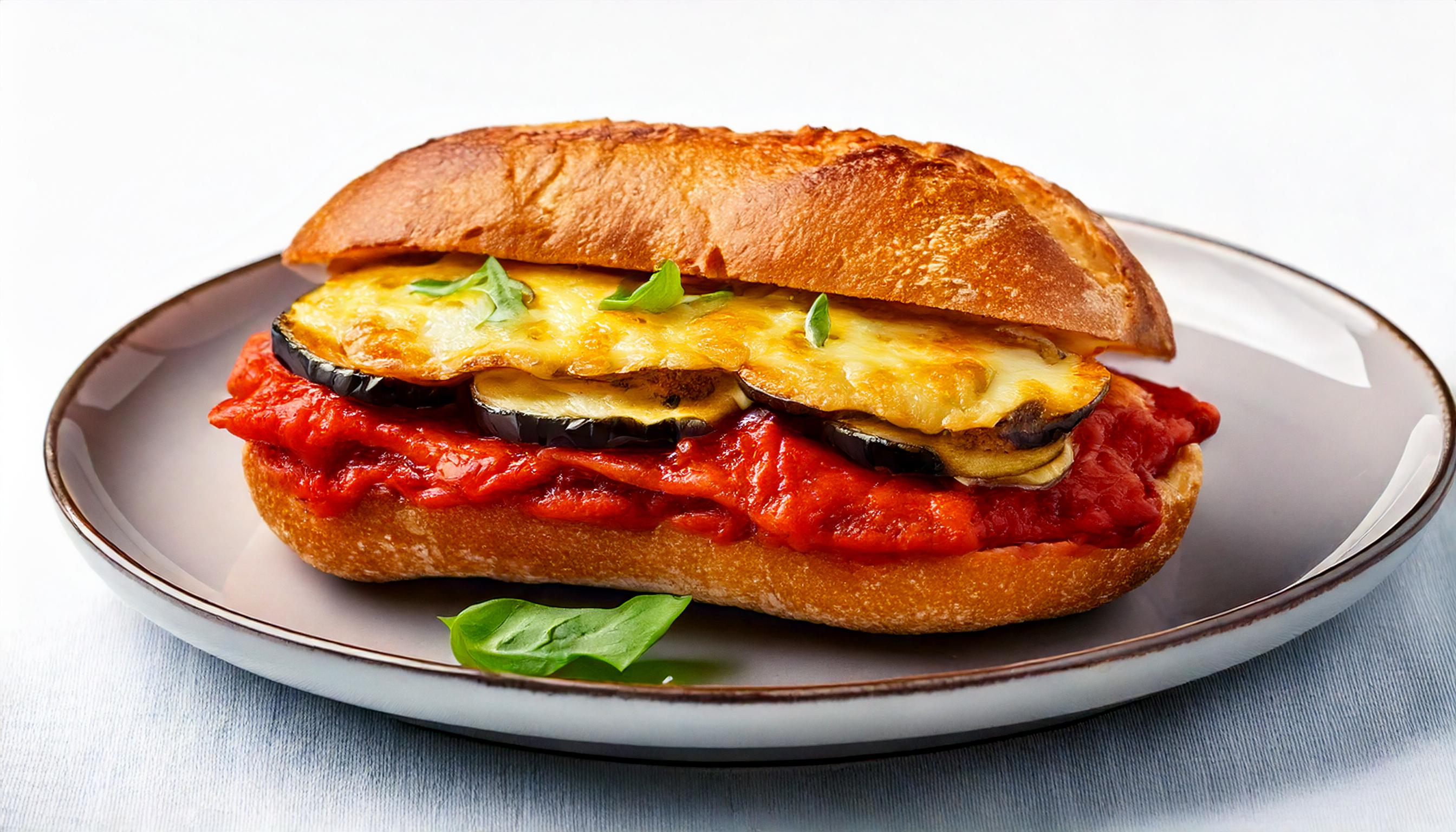 EGGPLANT PARMIGIANA HERO