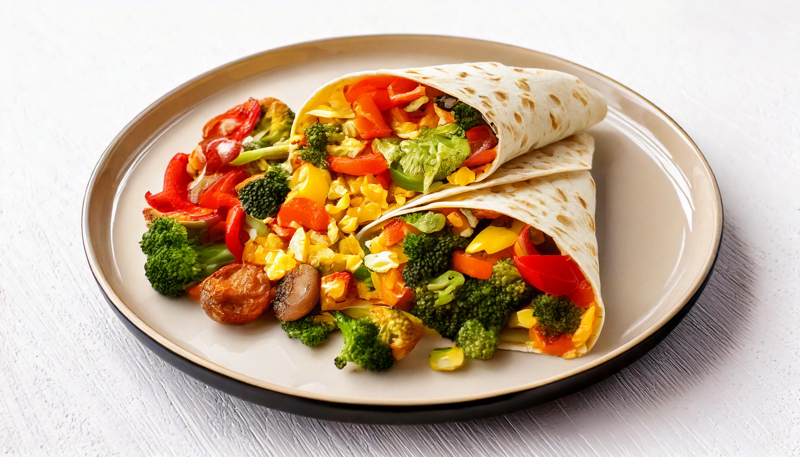 VEGGIE BREAKFAST Wrap