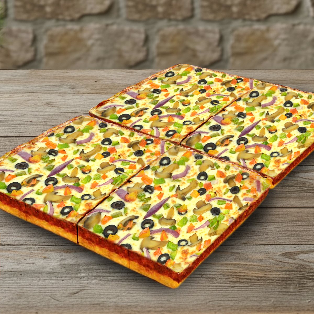Giant Deep Dish Piara Veggie Pizza
