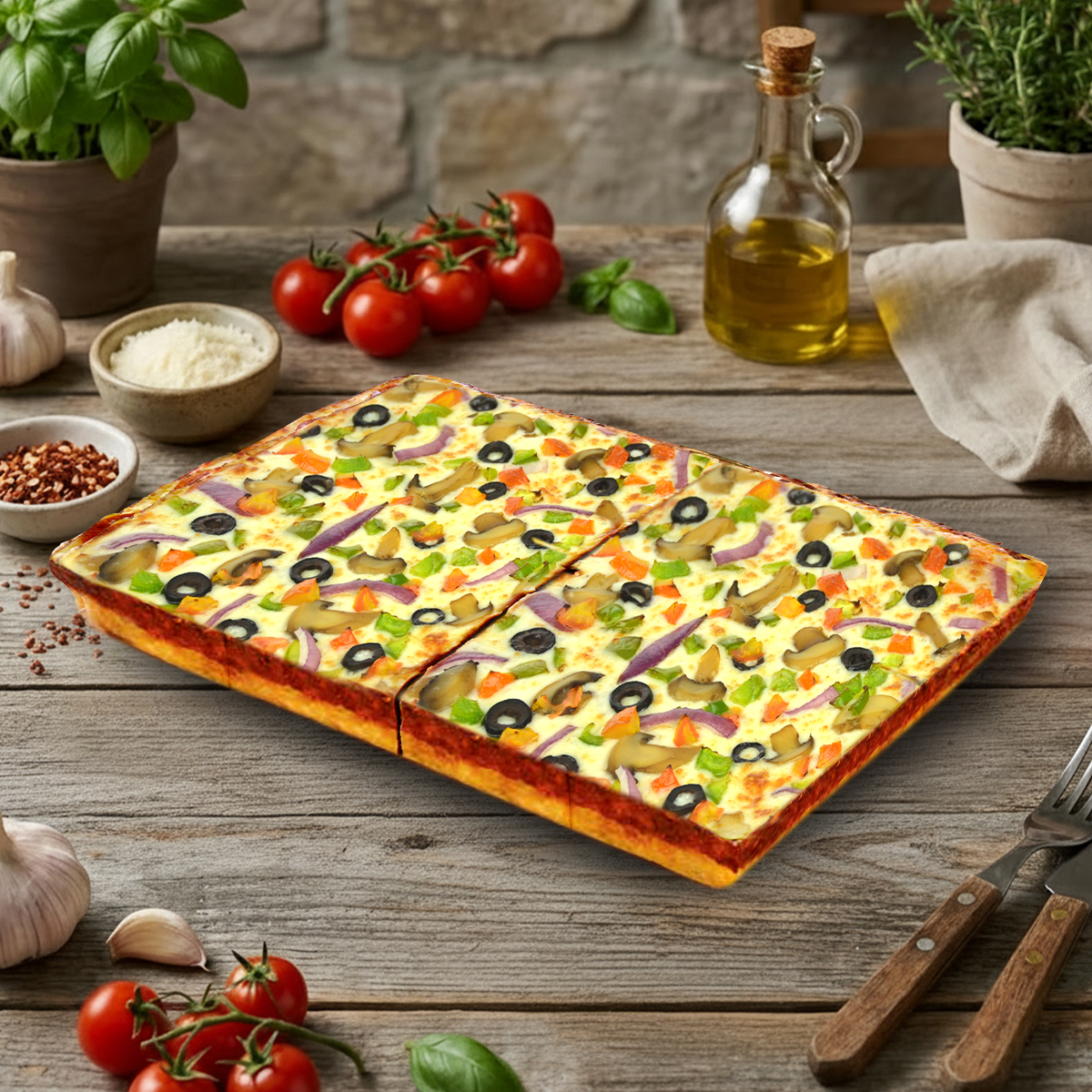 Piara Deep Dish Veggie Pizza