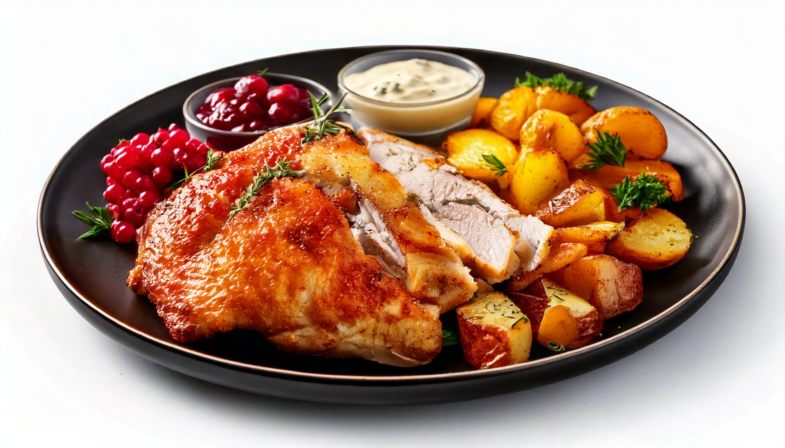 Roasted Chicken Full Dinner