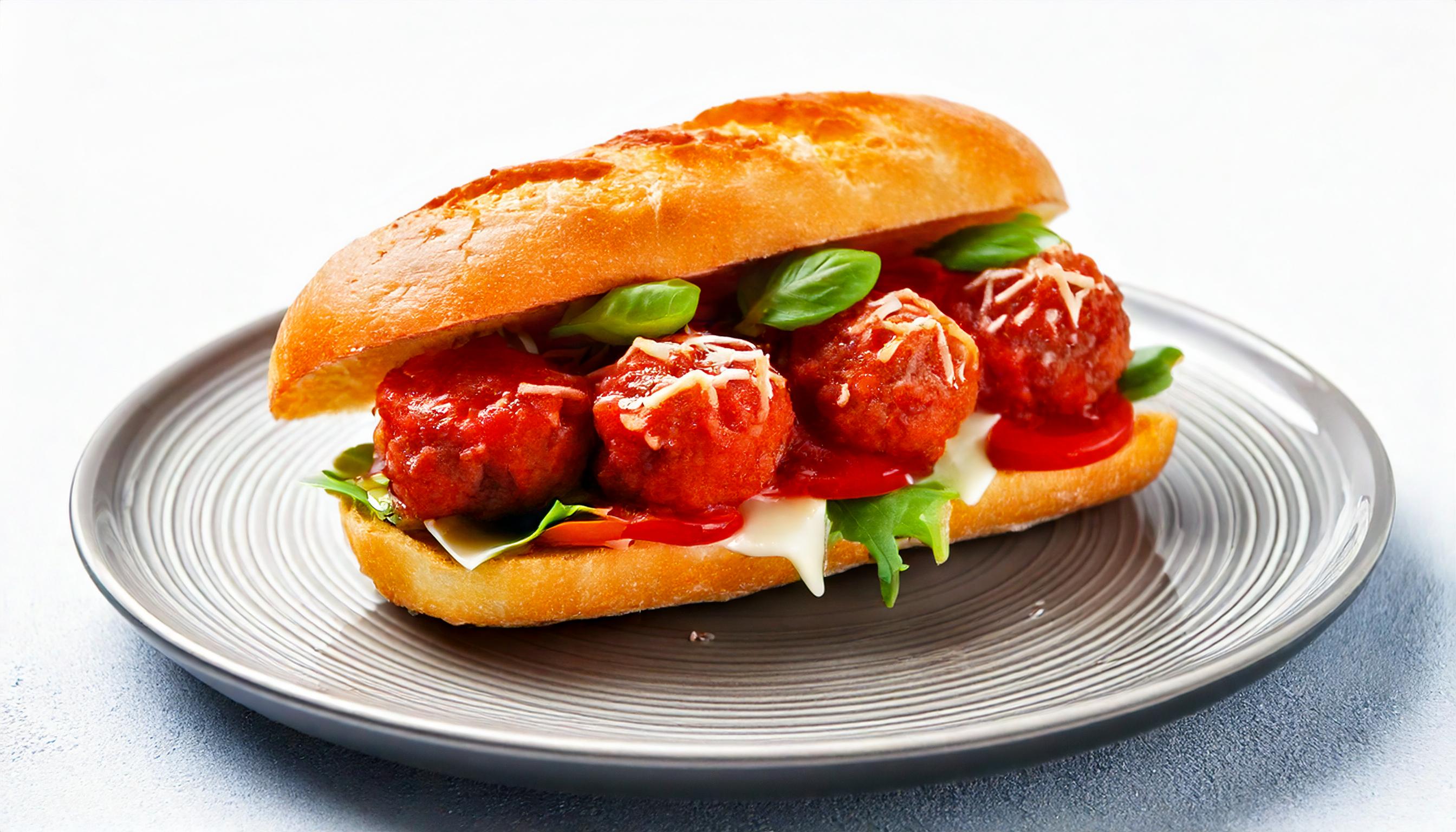 MEATBALL PARMIGIANA HERO