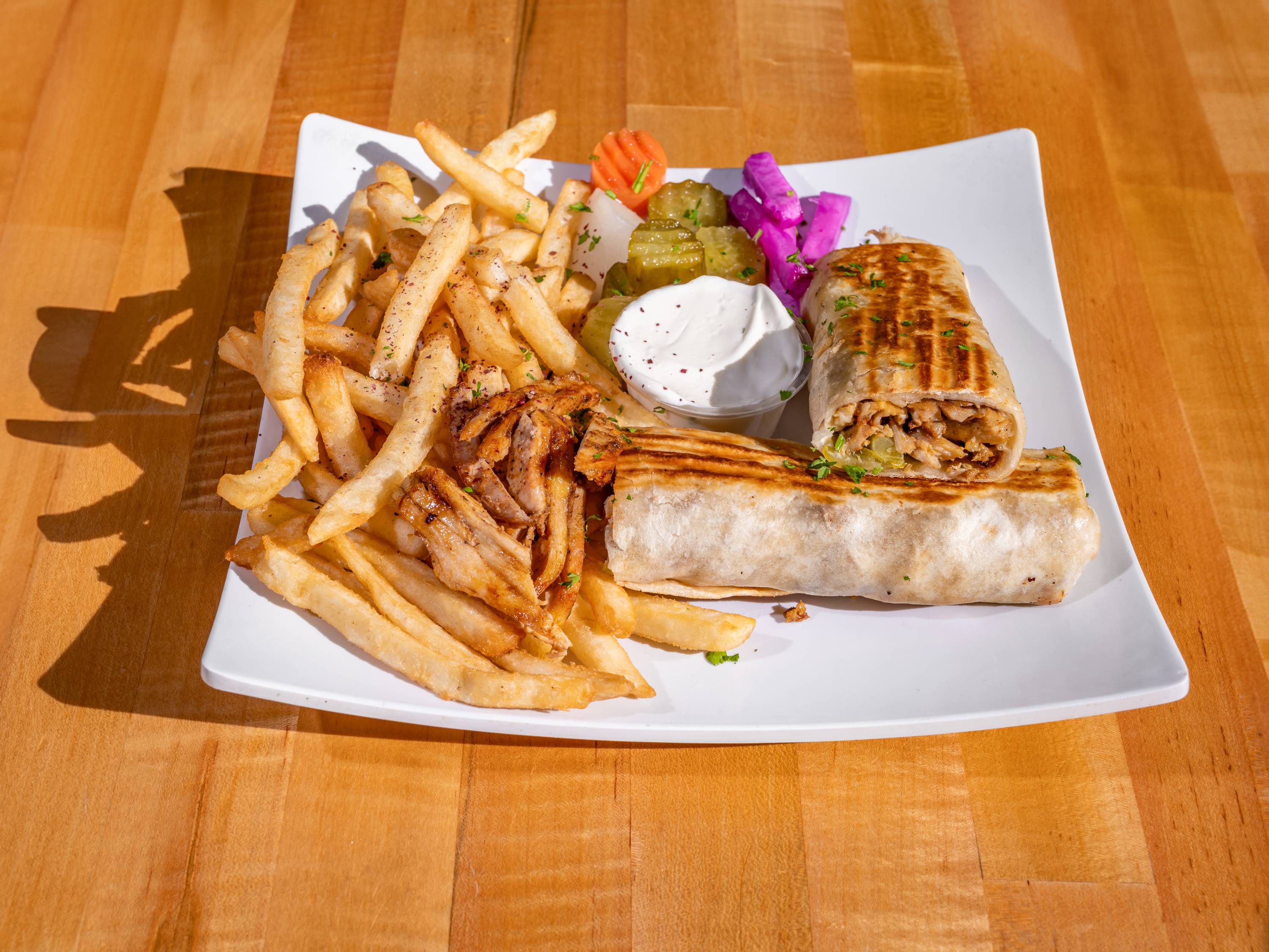 Chicken Shawarma Meal
