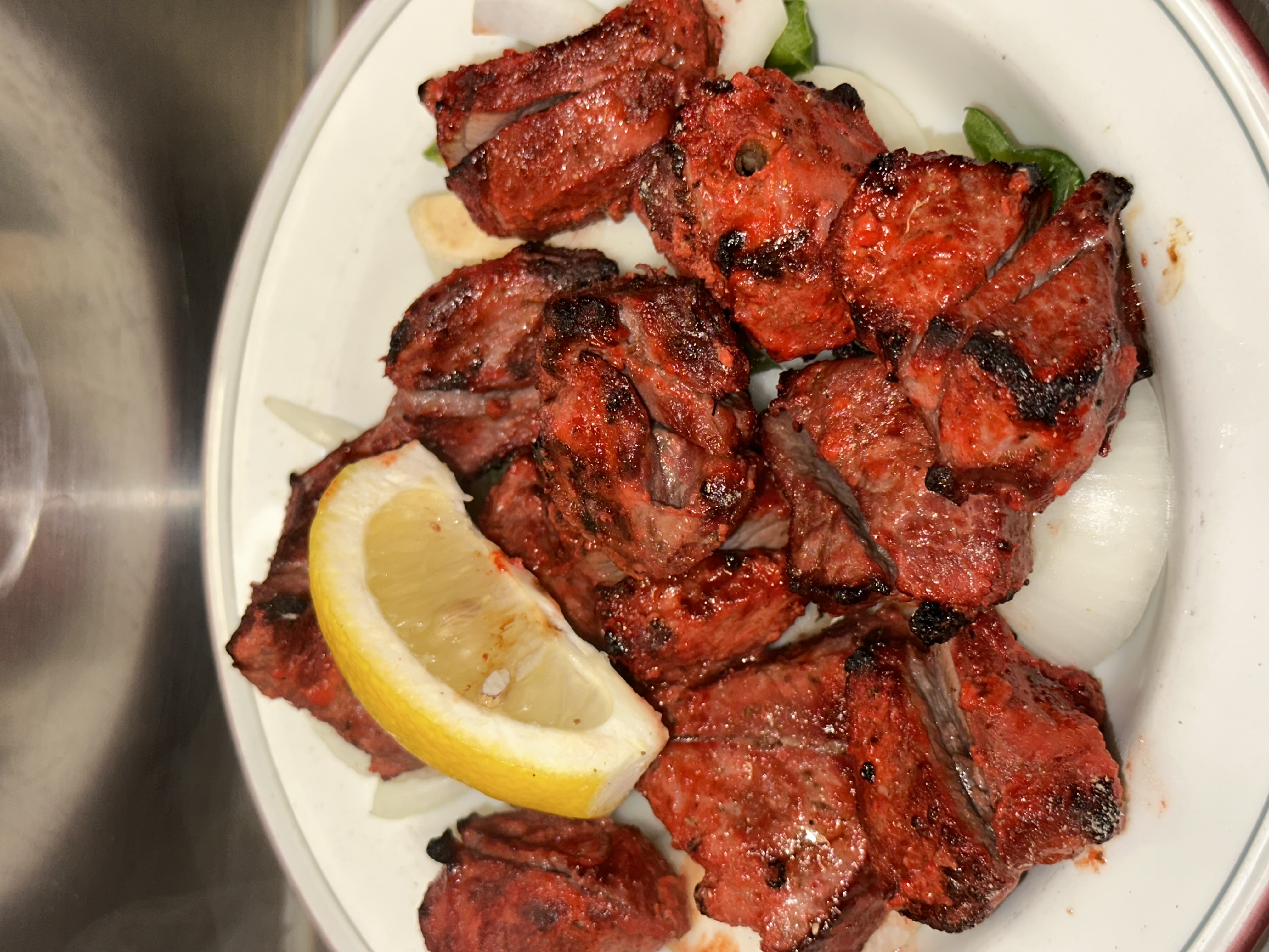 TANDOORI LAMB TIKKA