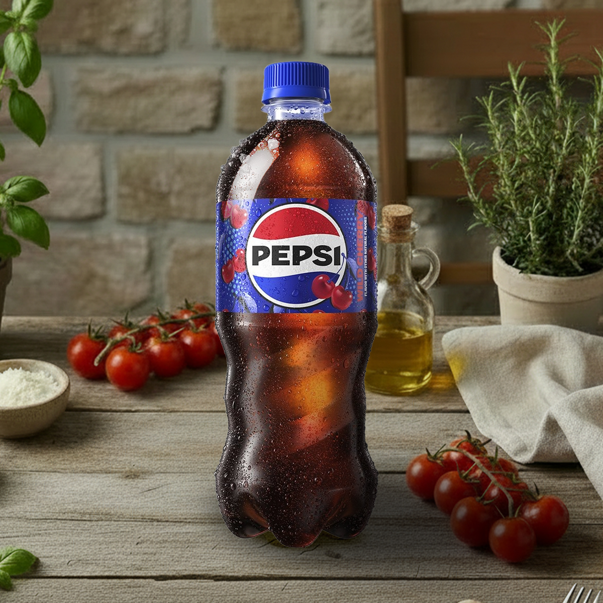 Pepsi Wild Cherry - 20oz Bottle