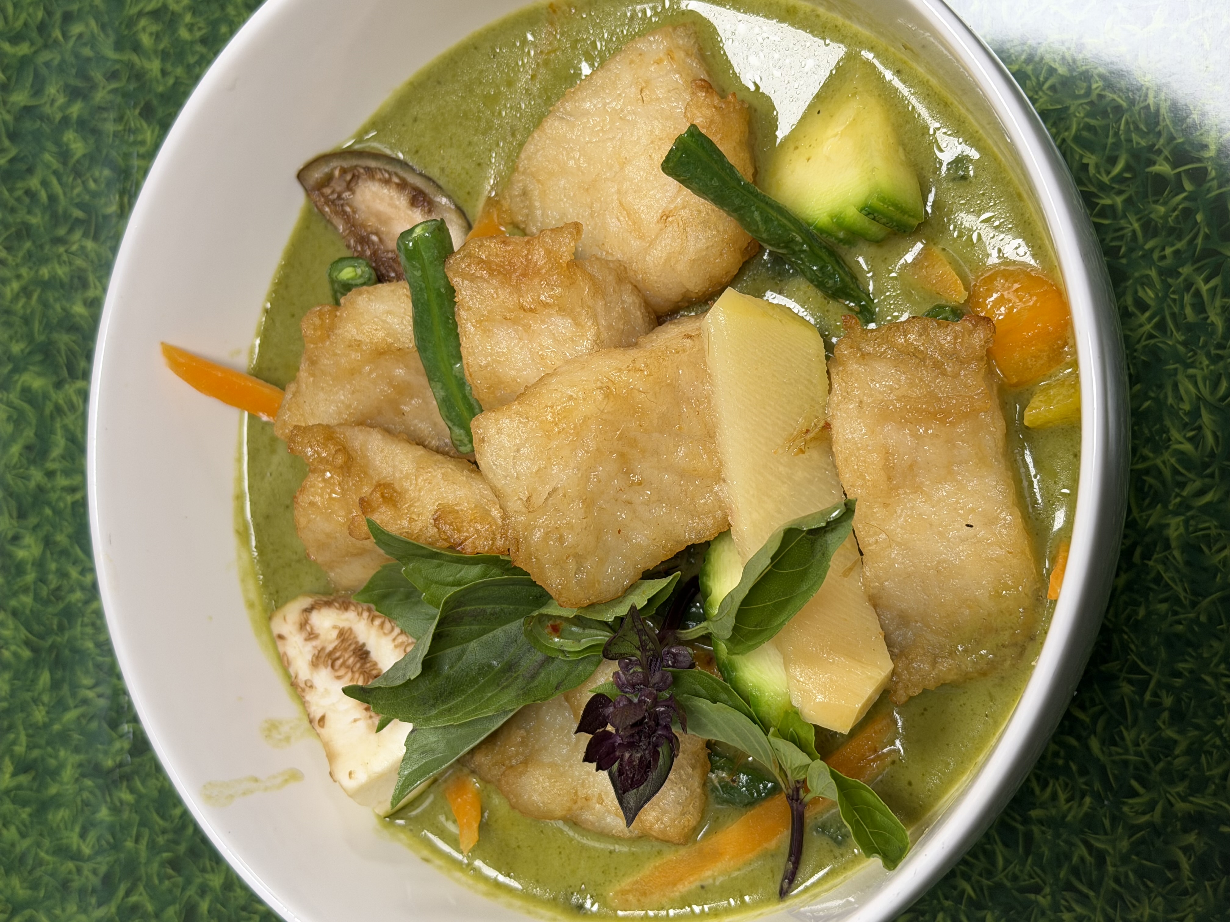 Catfish Green Curry