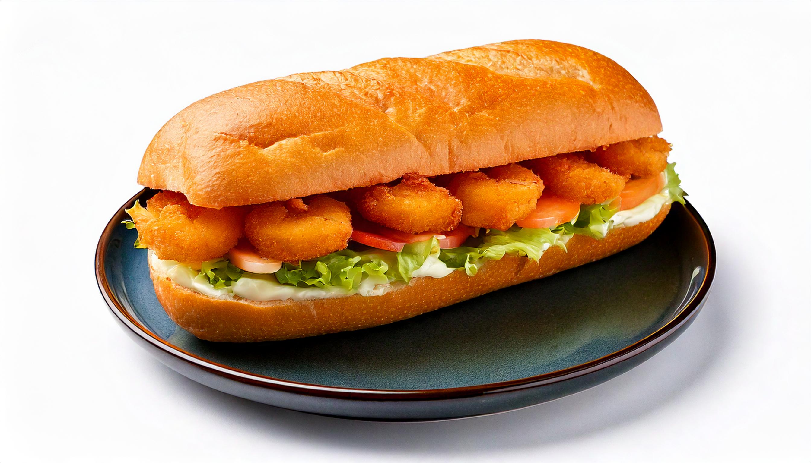 FRIED SHRIMP HERO