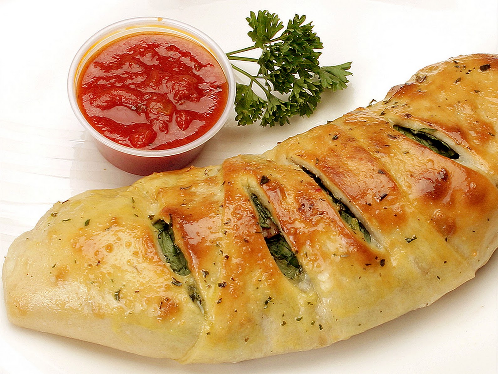 Green Leaf Calzone