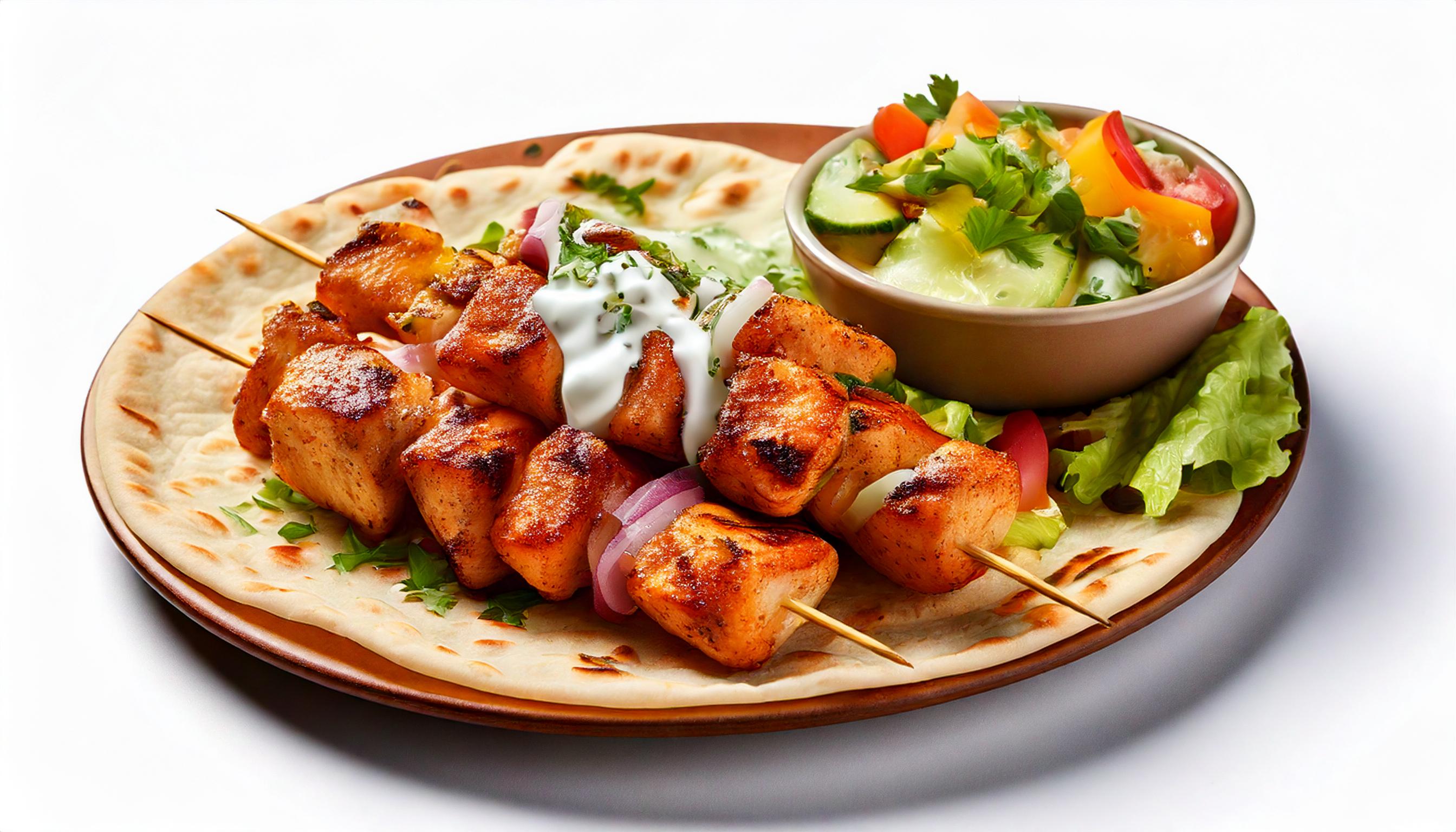 CHICKEN SOUVLAKI