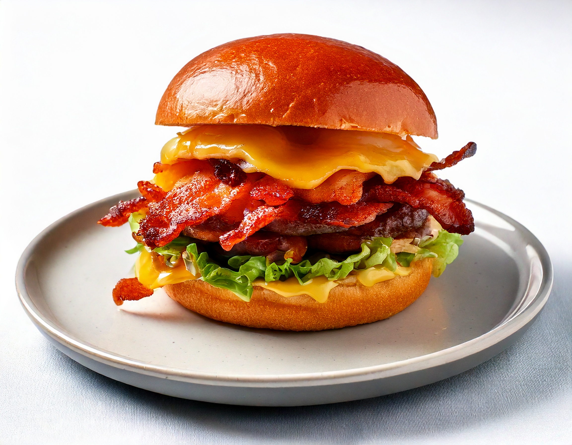 Double Smash Billionaire Bacon Burger