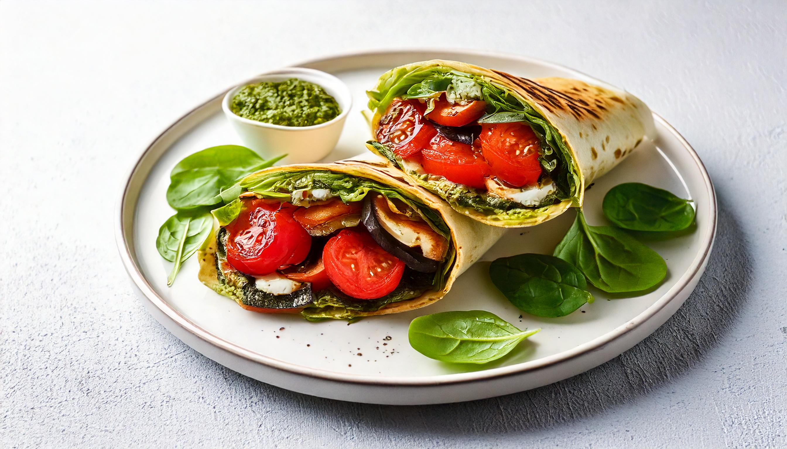 VEGETARIAN WRAP