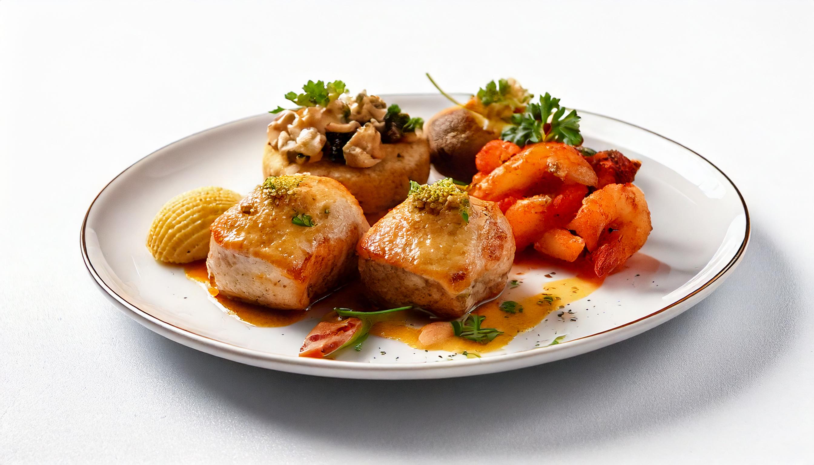 Broiled Stuffed Combo