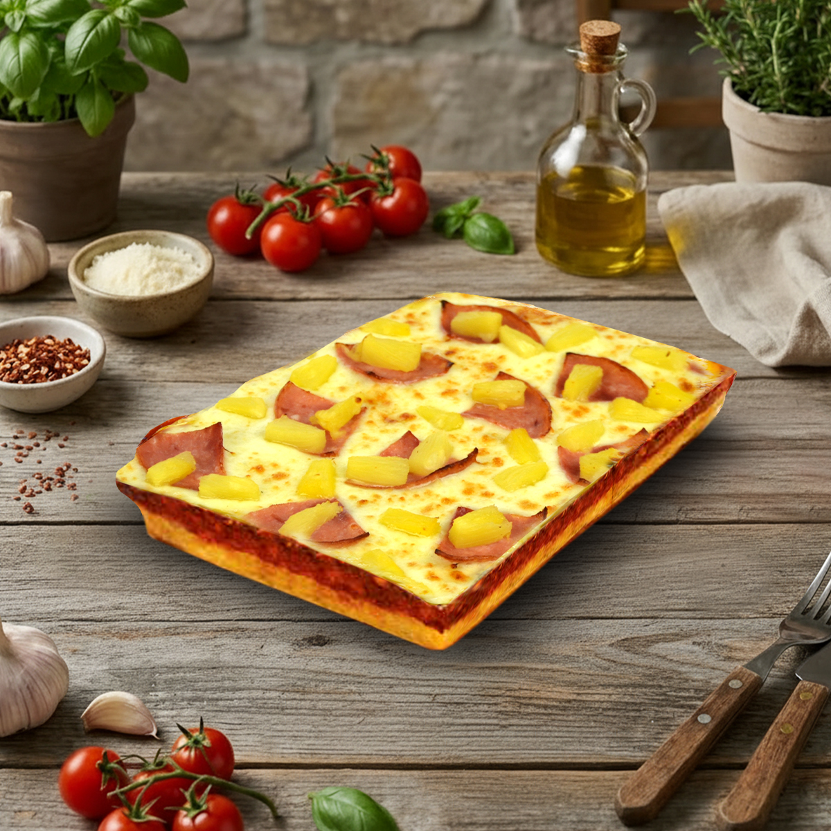 Piara Personal Pan Hawaiian Pizza