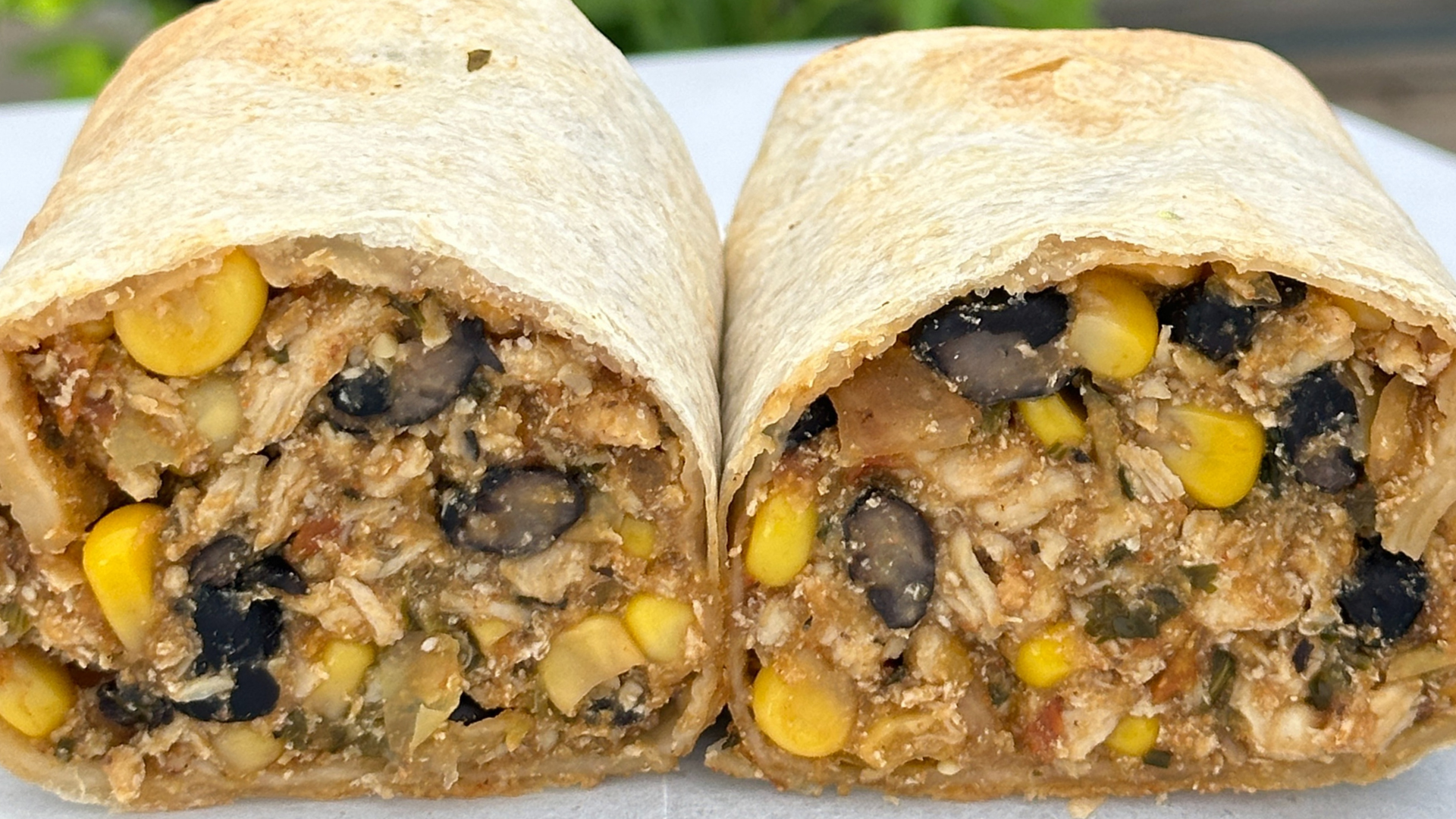 International Menu - Steve's Santa Fe Chicken Burrito