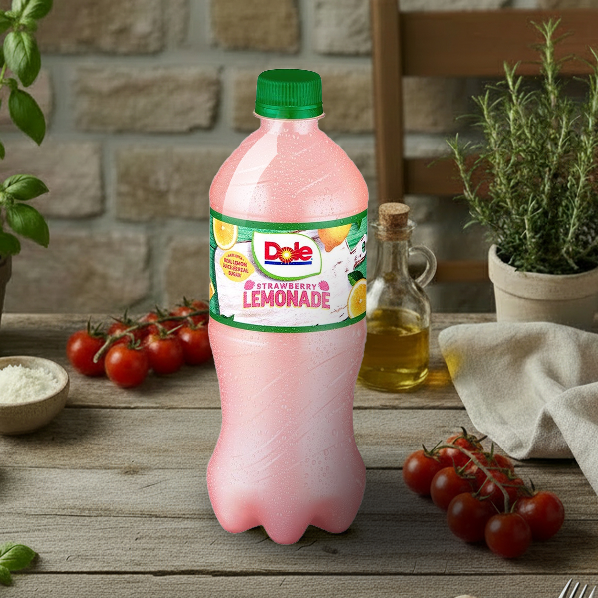 Dole Strawberry Lemonade - 20oz Bottle
