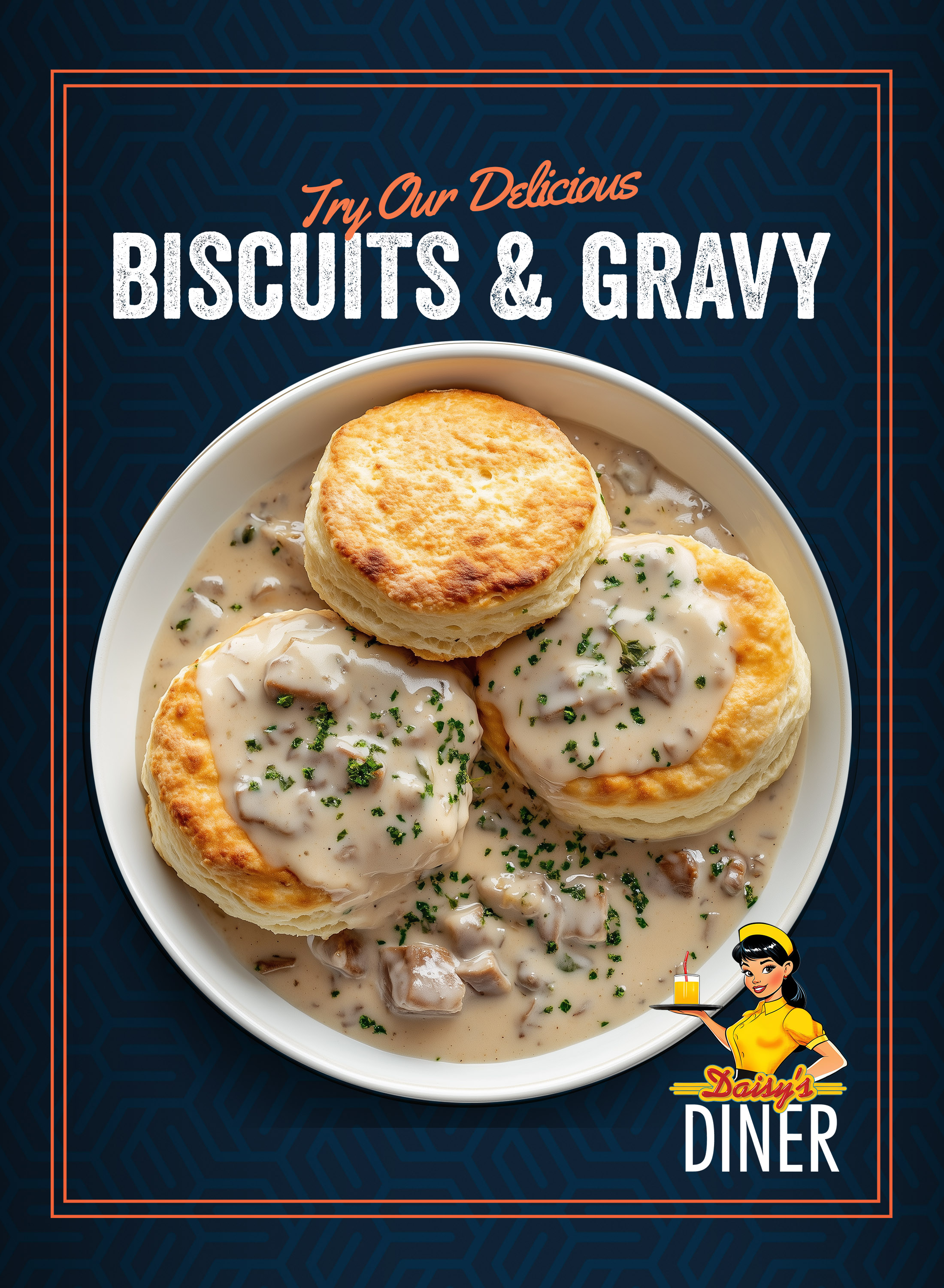 SIDE BISCUITS + SAUSAGE GRAVY