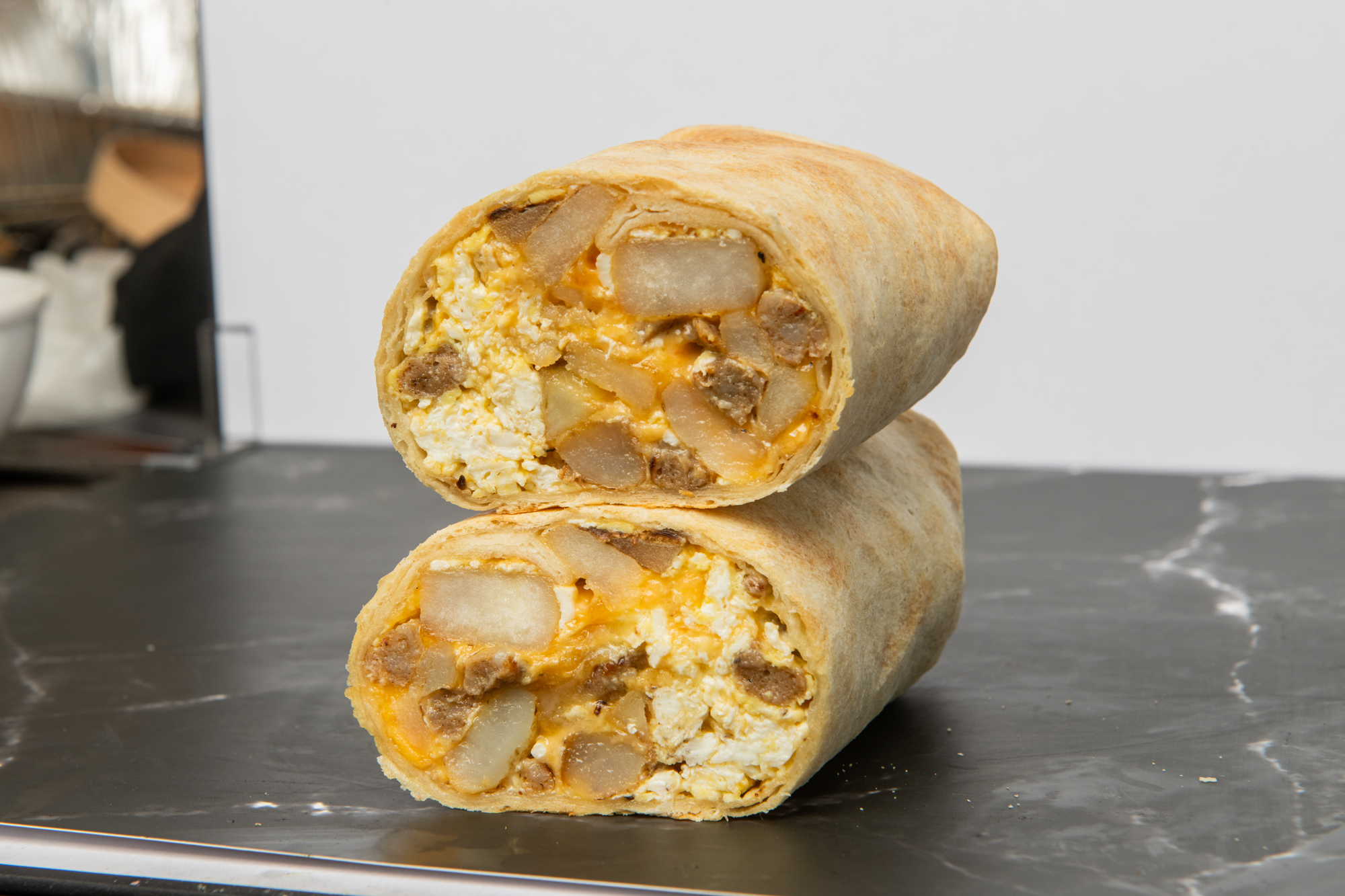 Sausage Breakfast Burrito