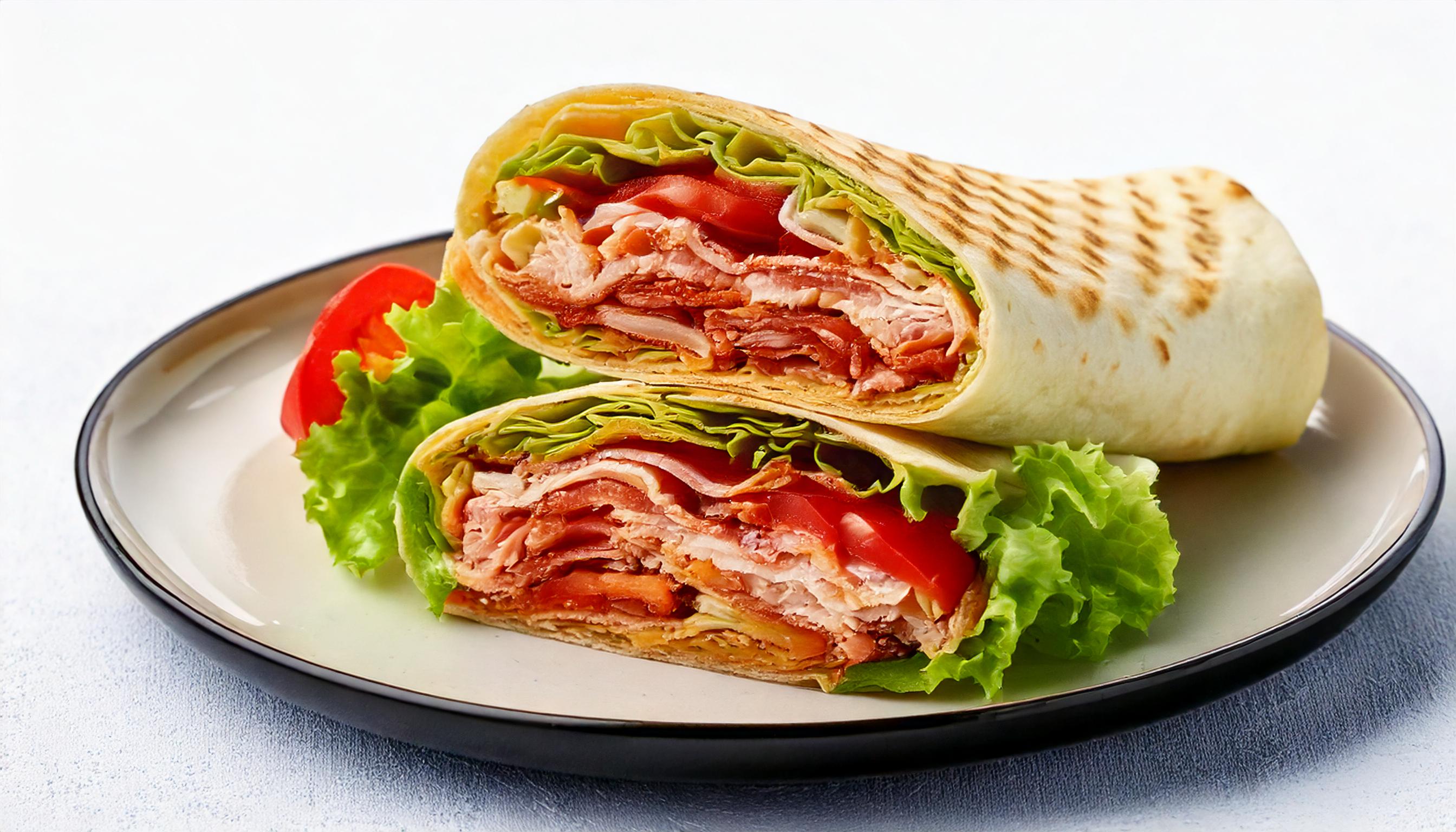 TURKEY B.L.T. WRAP