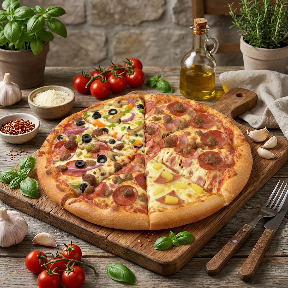 Large Build Your Own Pizza