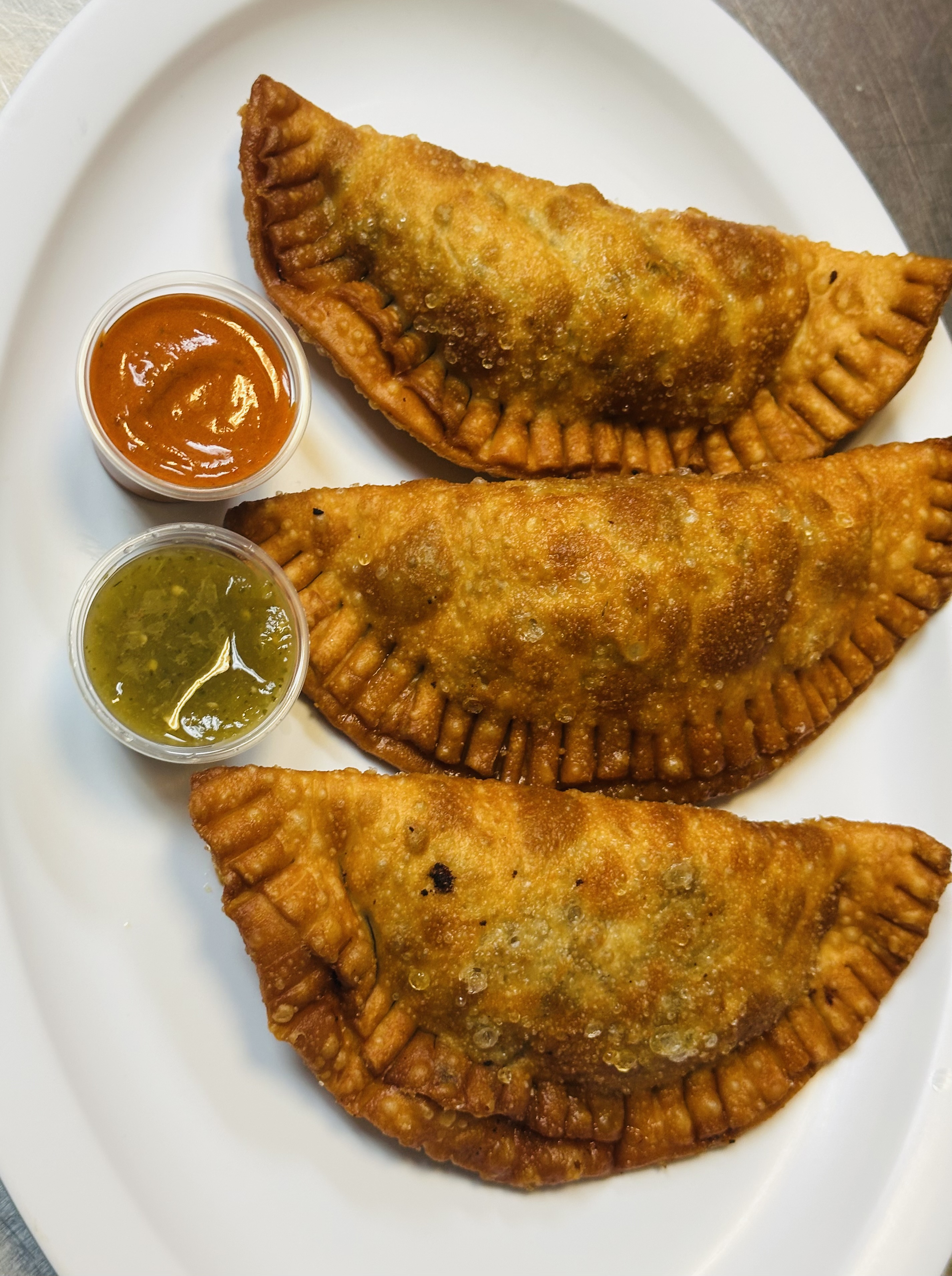 3 chicken Empanadas