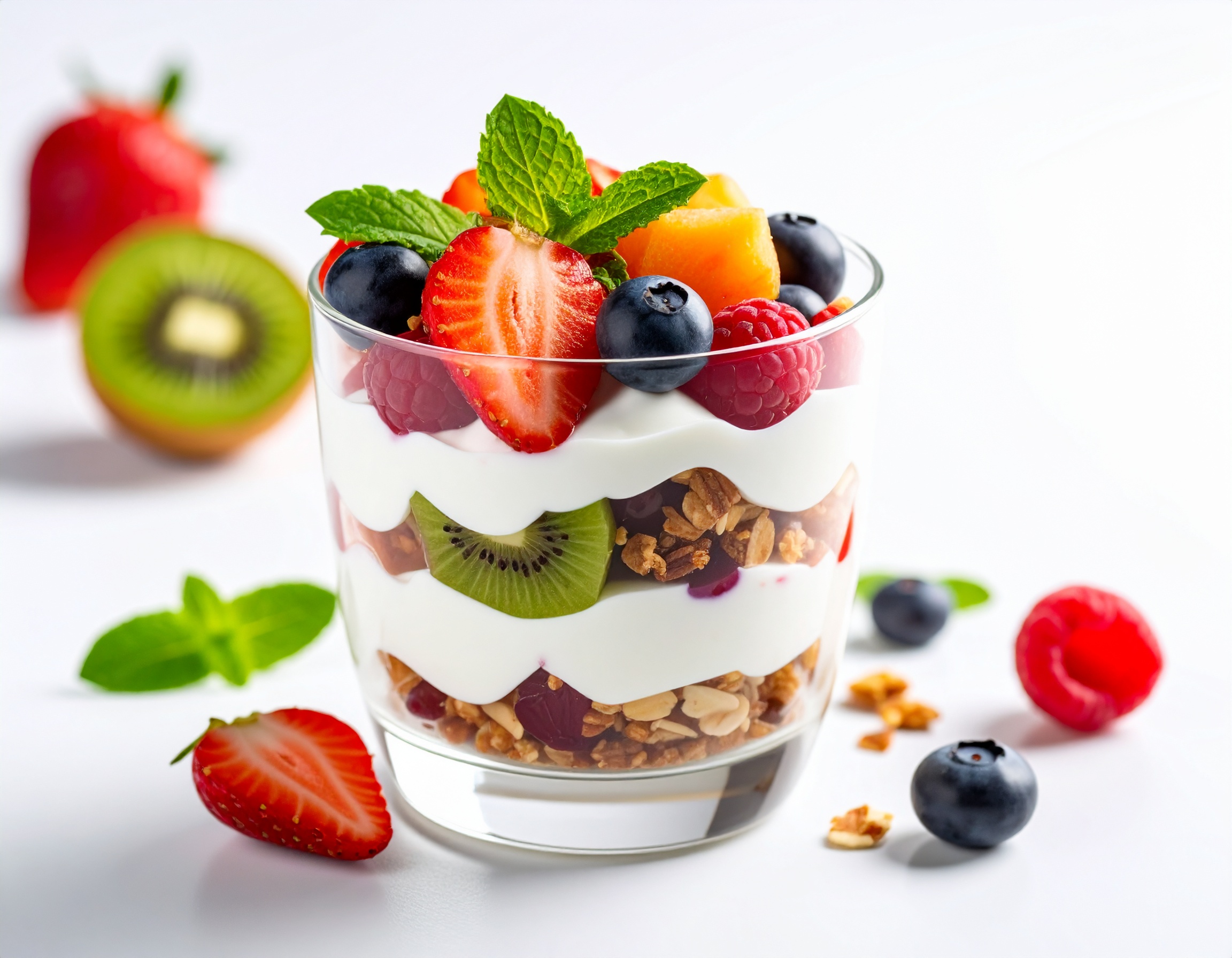 Fruit + Yogurt Parfait