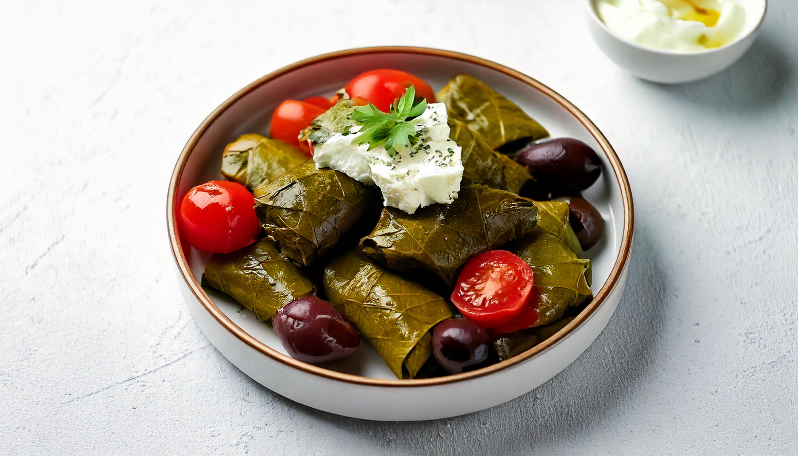 STUFFED GRAPE LEAVES