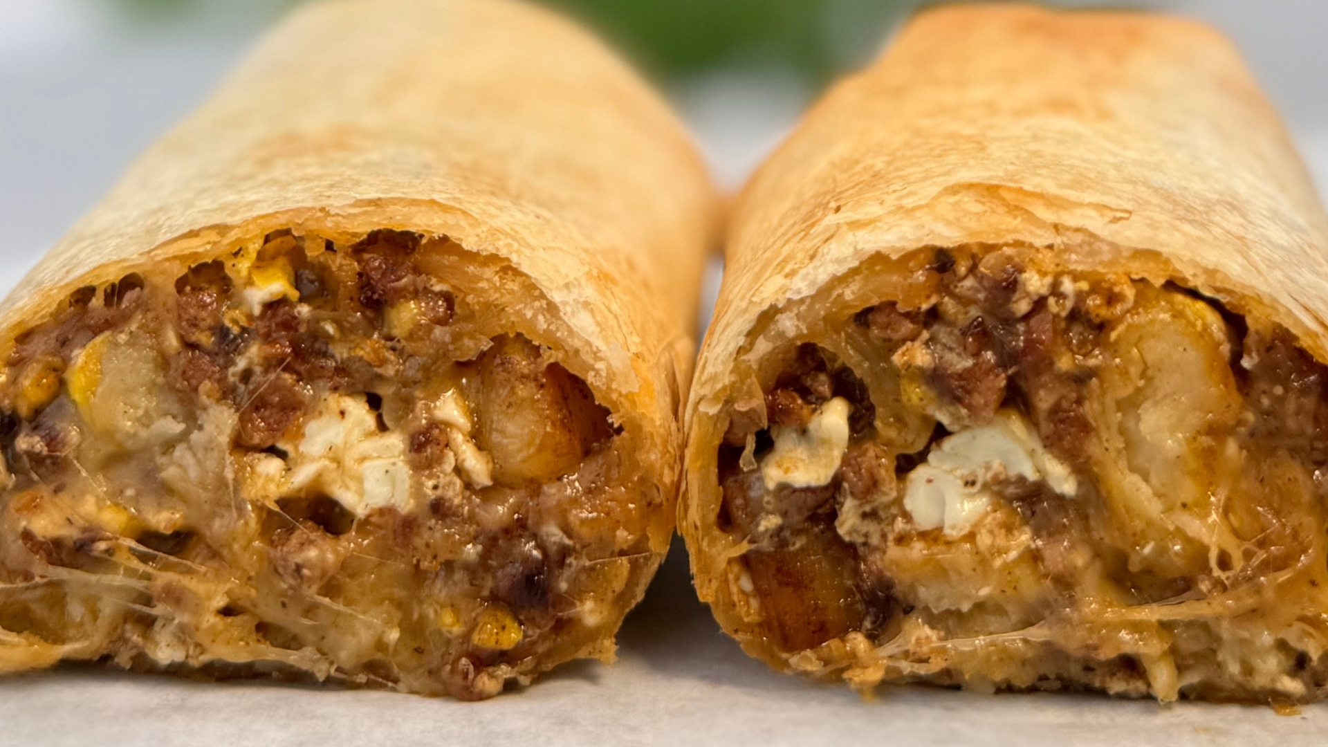 Chorizo Breakfast Burrito