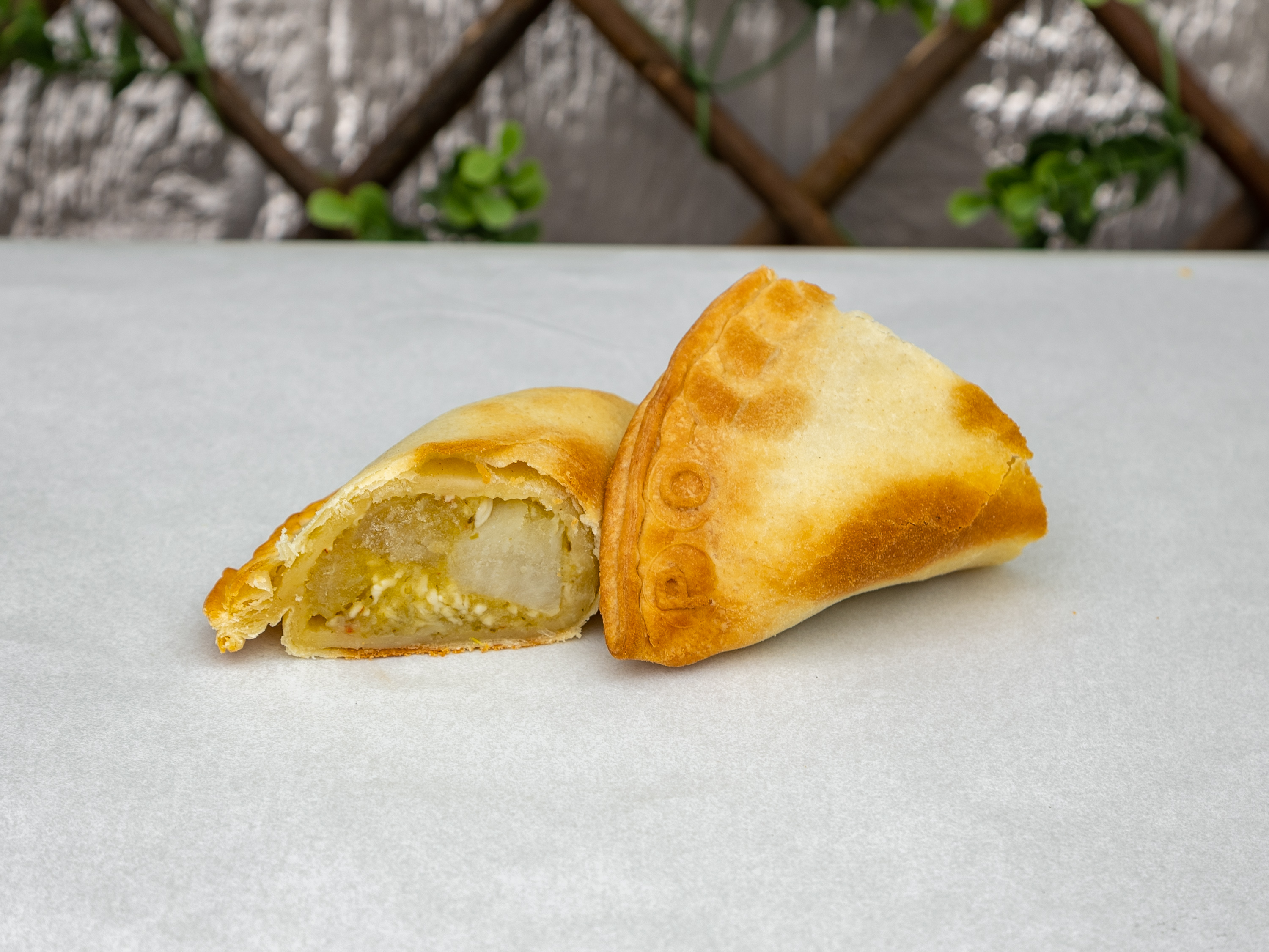 Spicy Potato + Cheese Empanada (PO) (vegetarian)