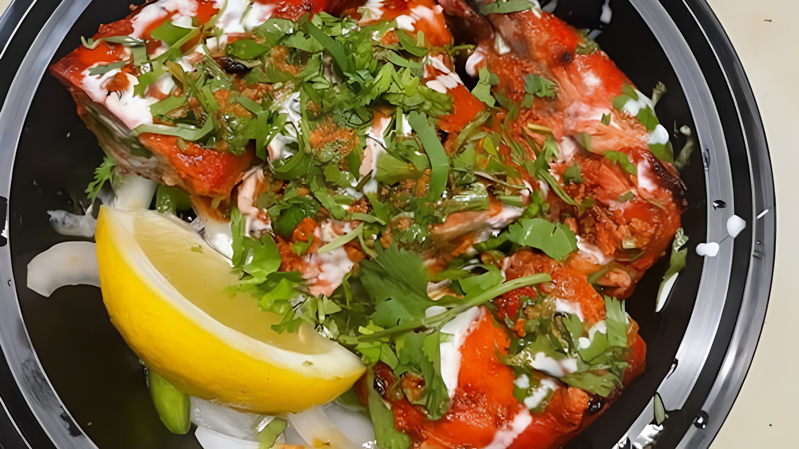 TANDOORI CHK HALF (Dark Meat) (no rice)