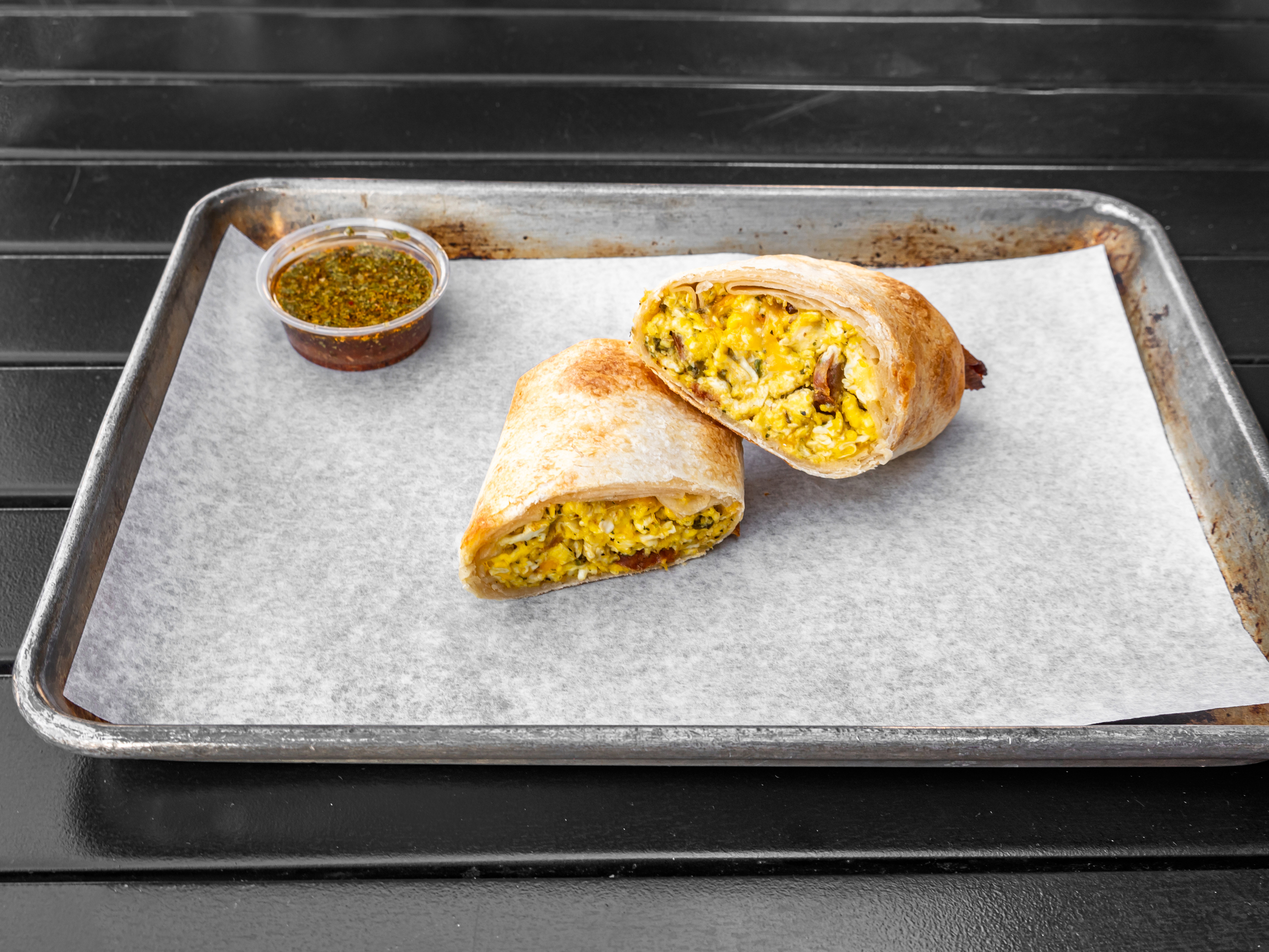 International Menu - Argentinian Chorizo Breakfast Burrito