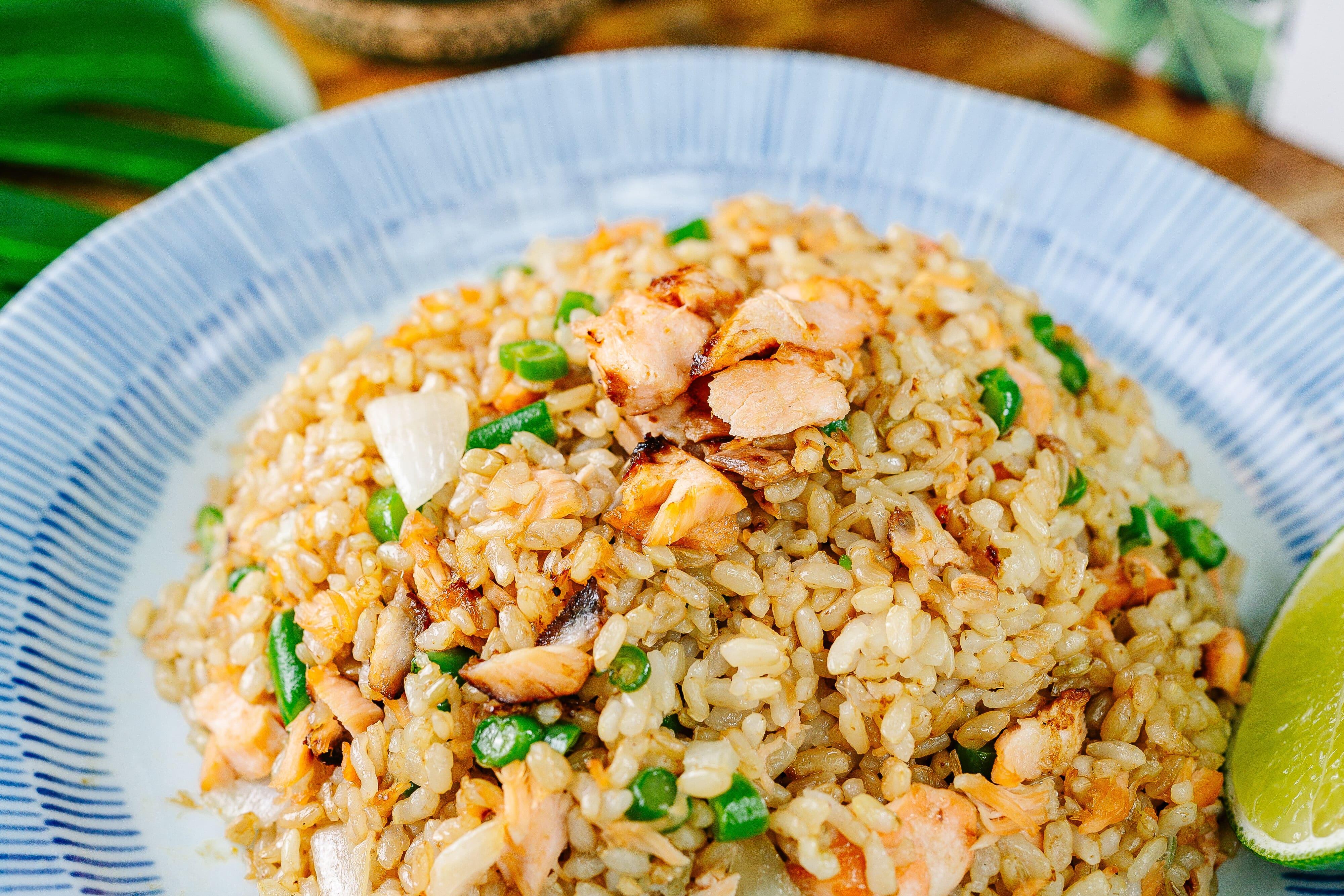 Salmon Fried Rice (GF)