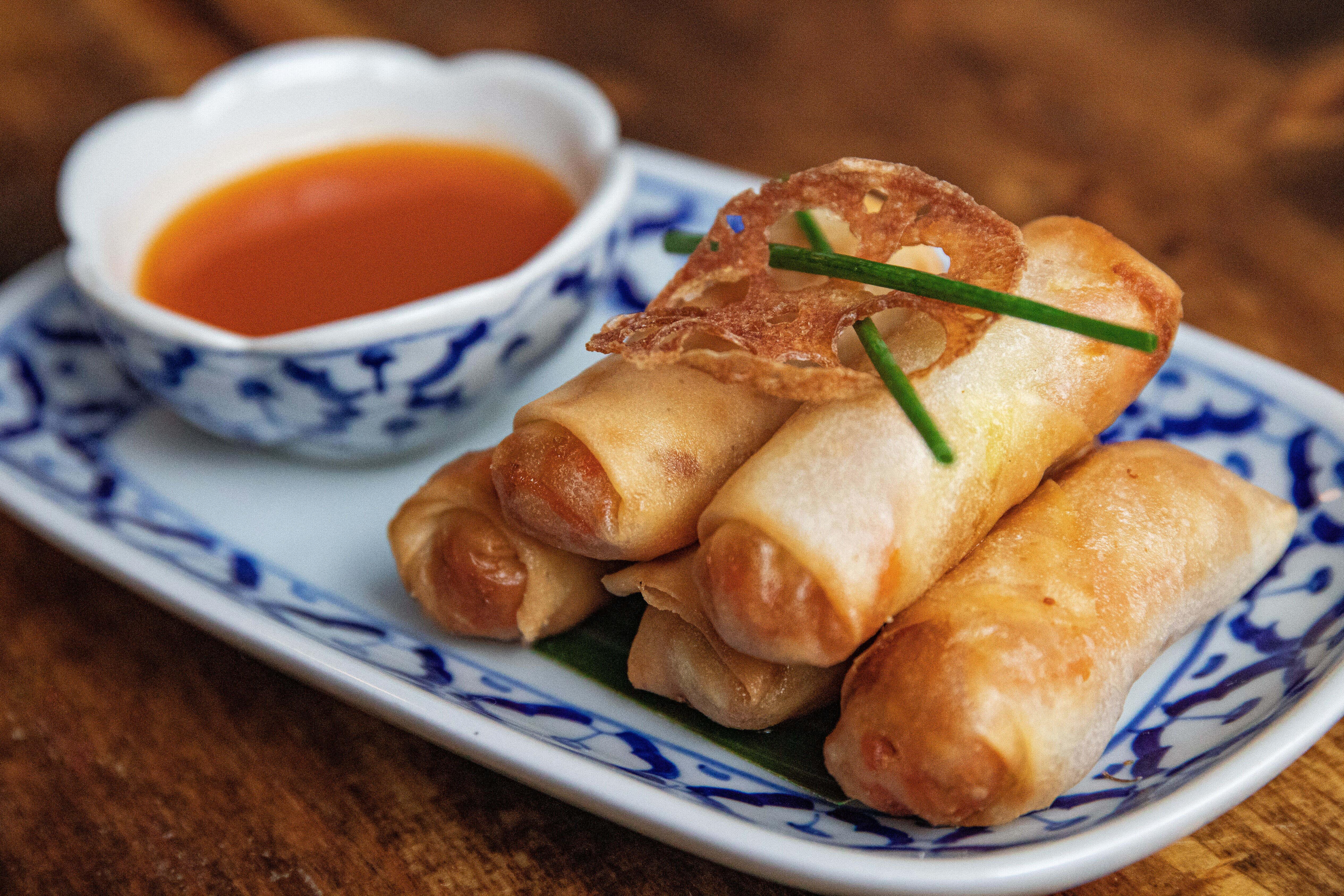 Crispy Vegetable Spring Rolls (Vegan)