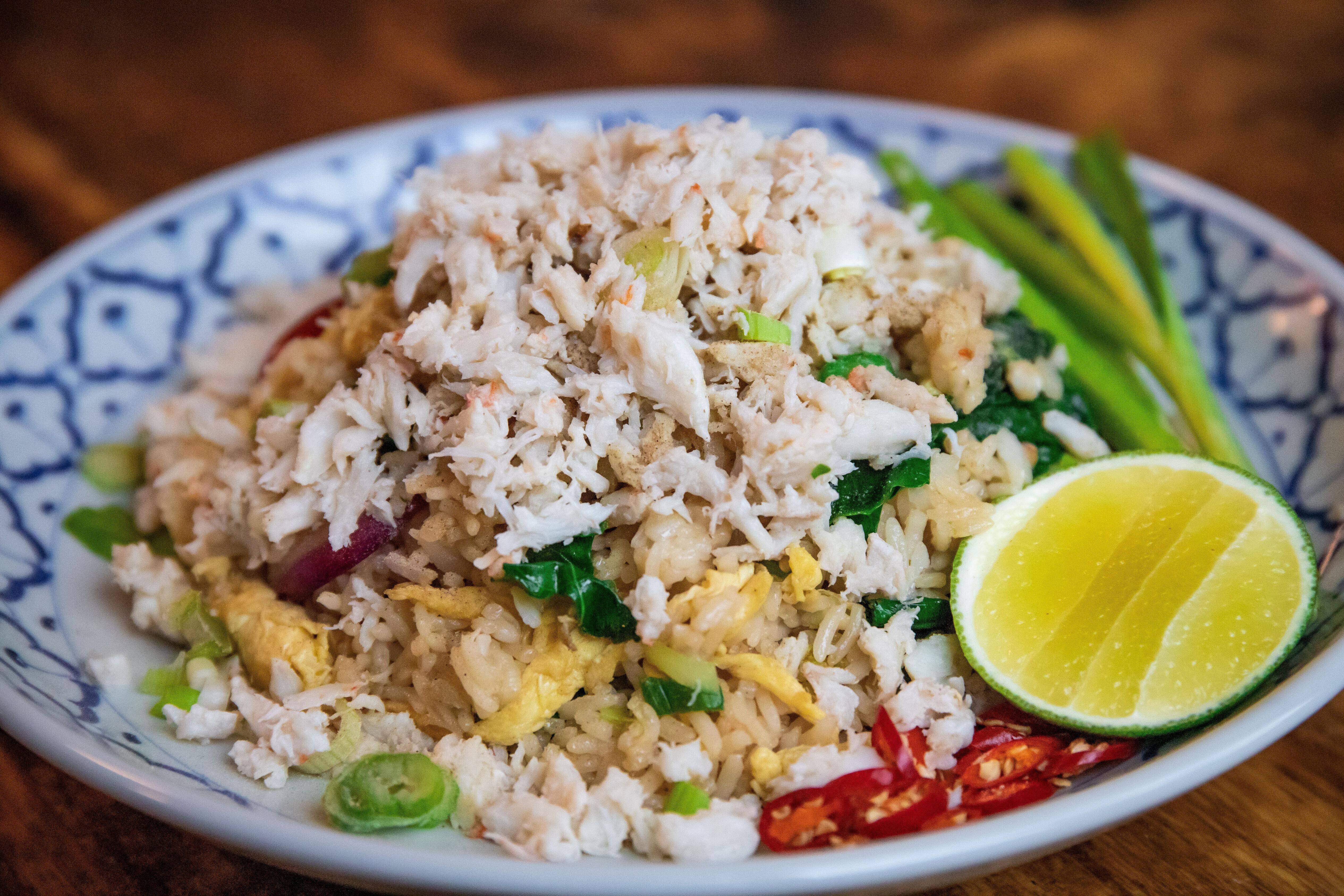 Crab Meat Fried Rice (GF)